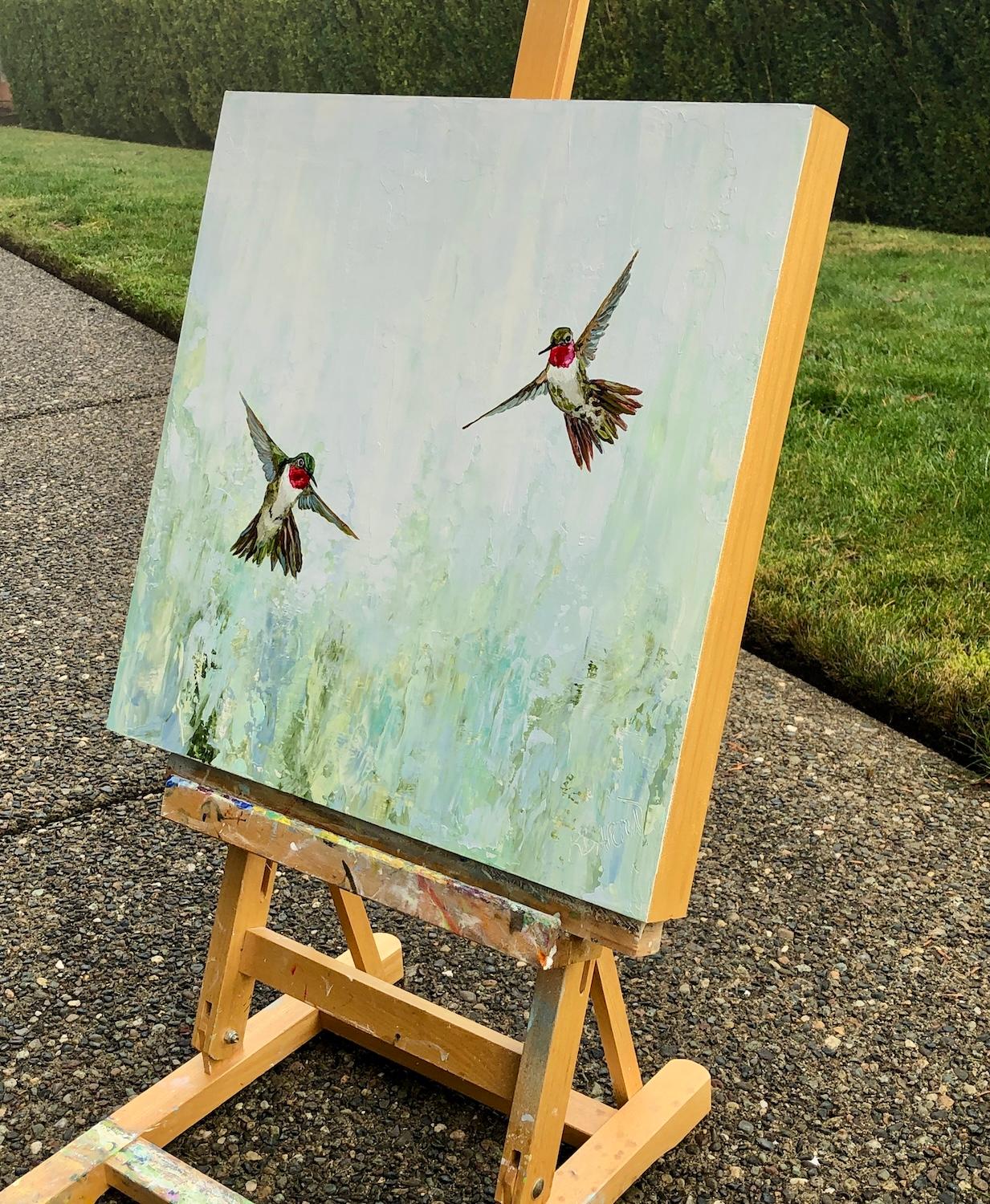 A New Dawn, peinture originale - Painting de Karen Barton