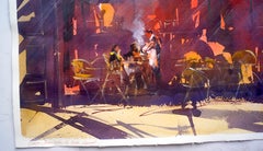 Le News Cafe, Original Painting
