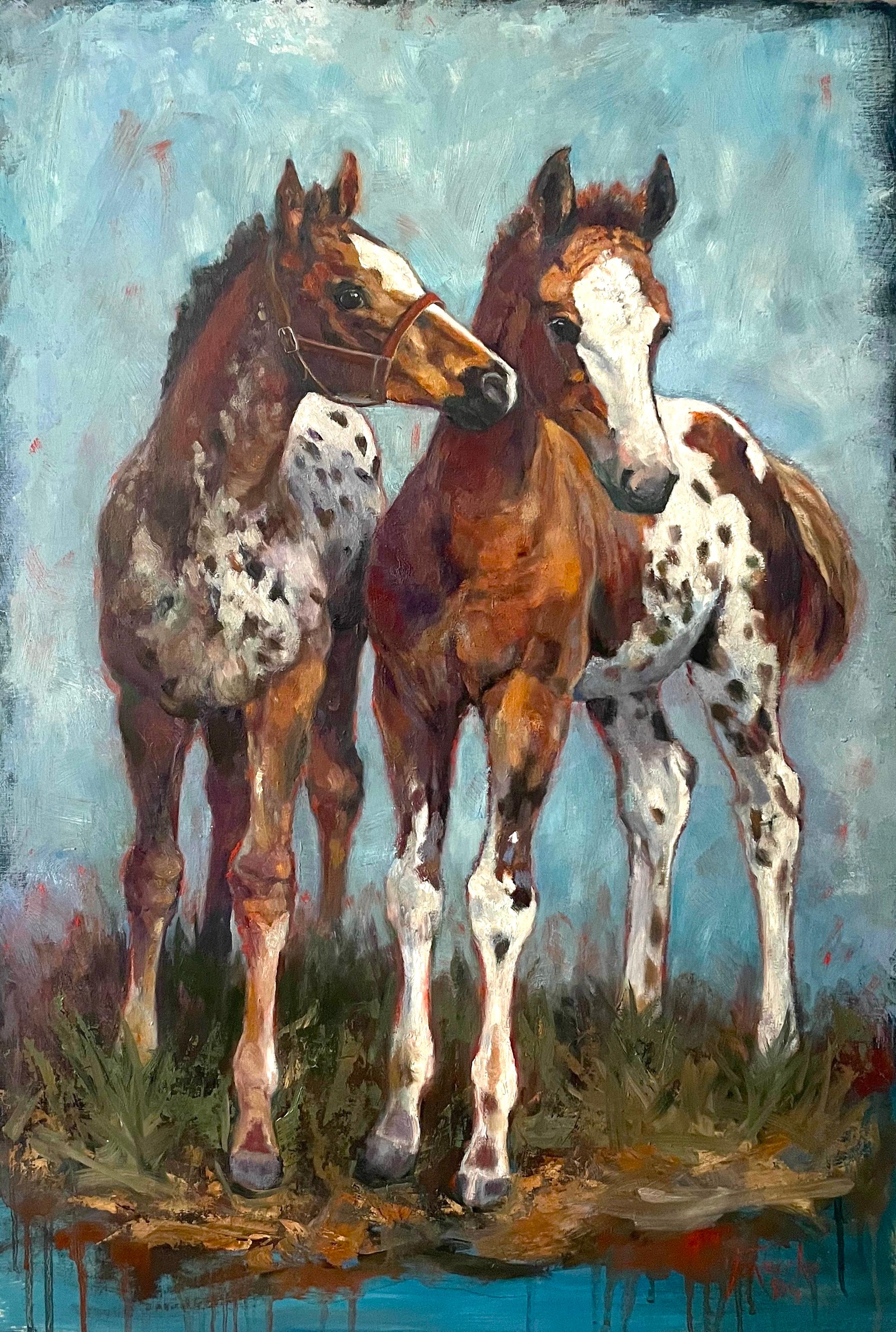 Two's Company, Pintura al óleo