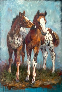 Two's Company, Pintura al óleo