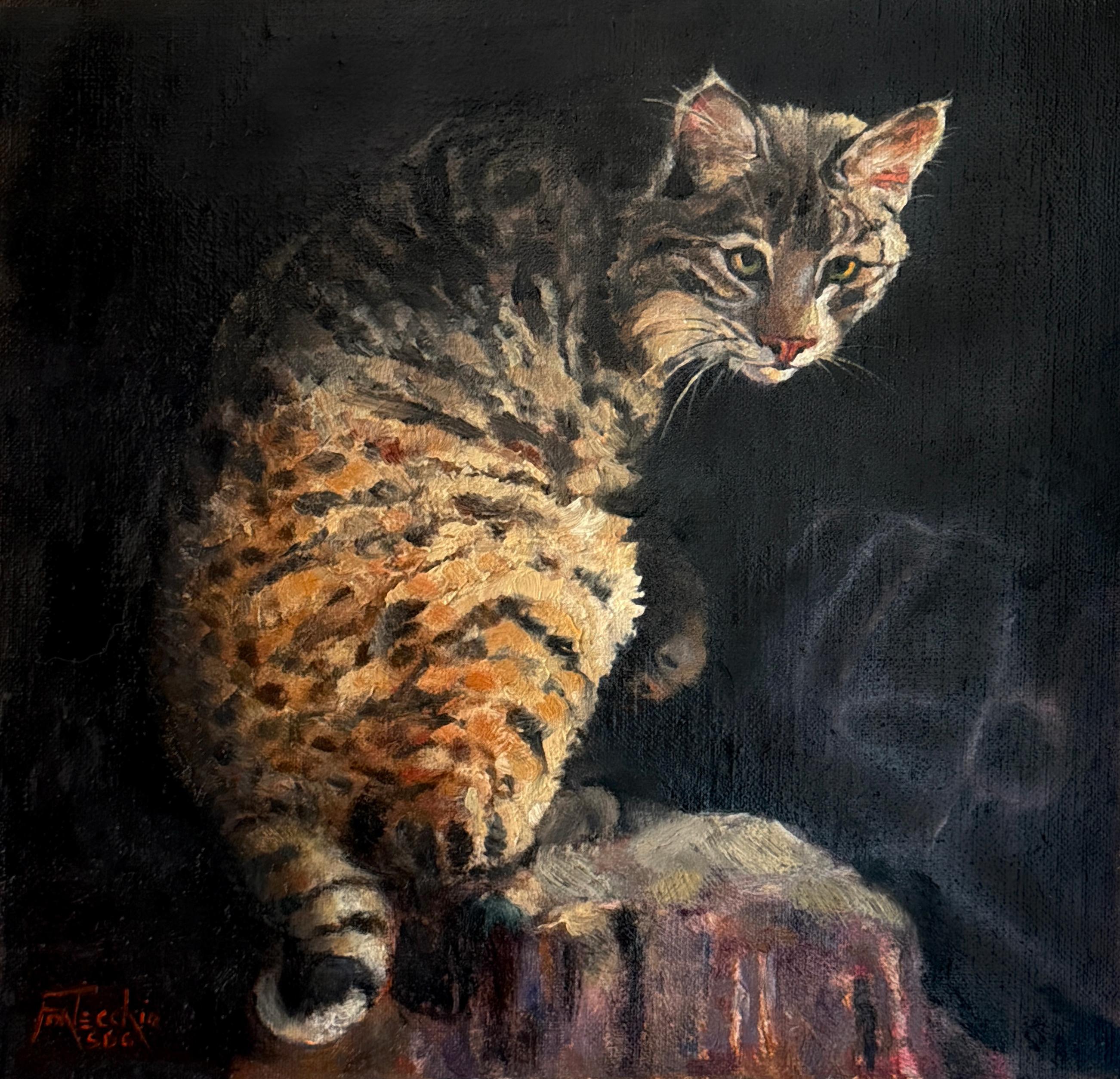 En la Cueva de Toquima, Pintura al Óleo