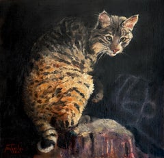 En la Cueva de Toquima, Pintura al Óleo
