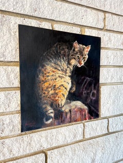 Grotta di Toquima, Pittura a olio