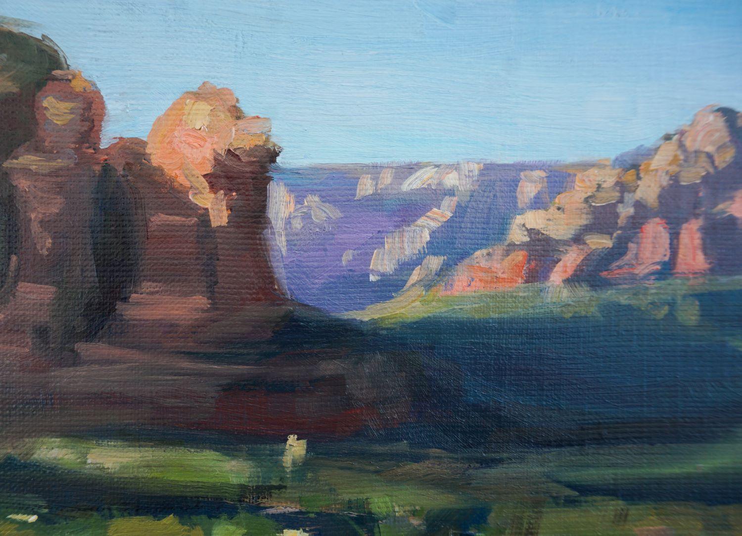 Ansicht von Sedona, Ölgemälde im Angebot 1