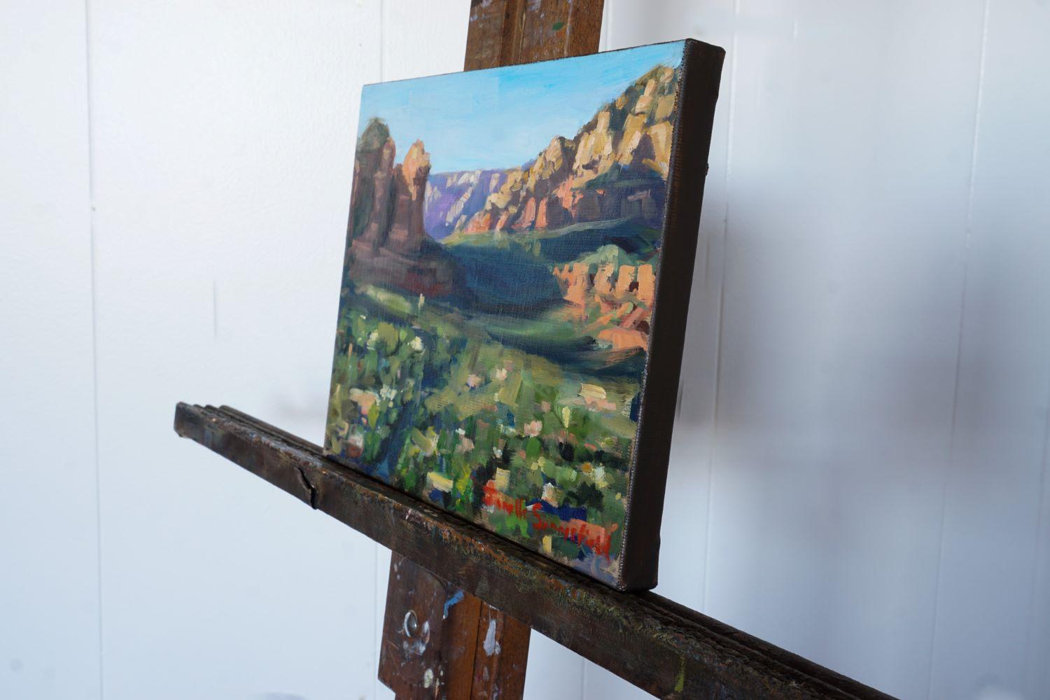 Ansicht von Sedona, Ölgemälde (Impressionismus), Art, von Jonelle Summerfield