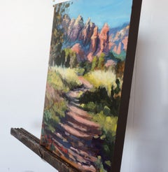 View from the Airport Mesa Trail, Oil Painting