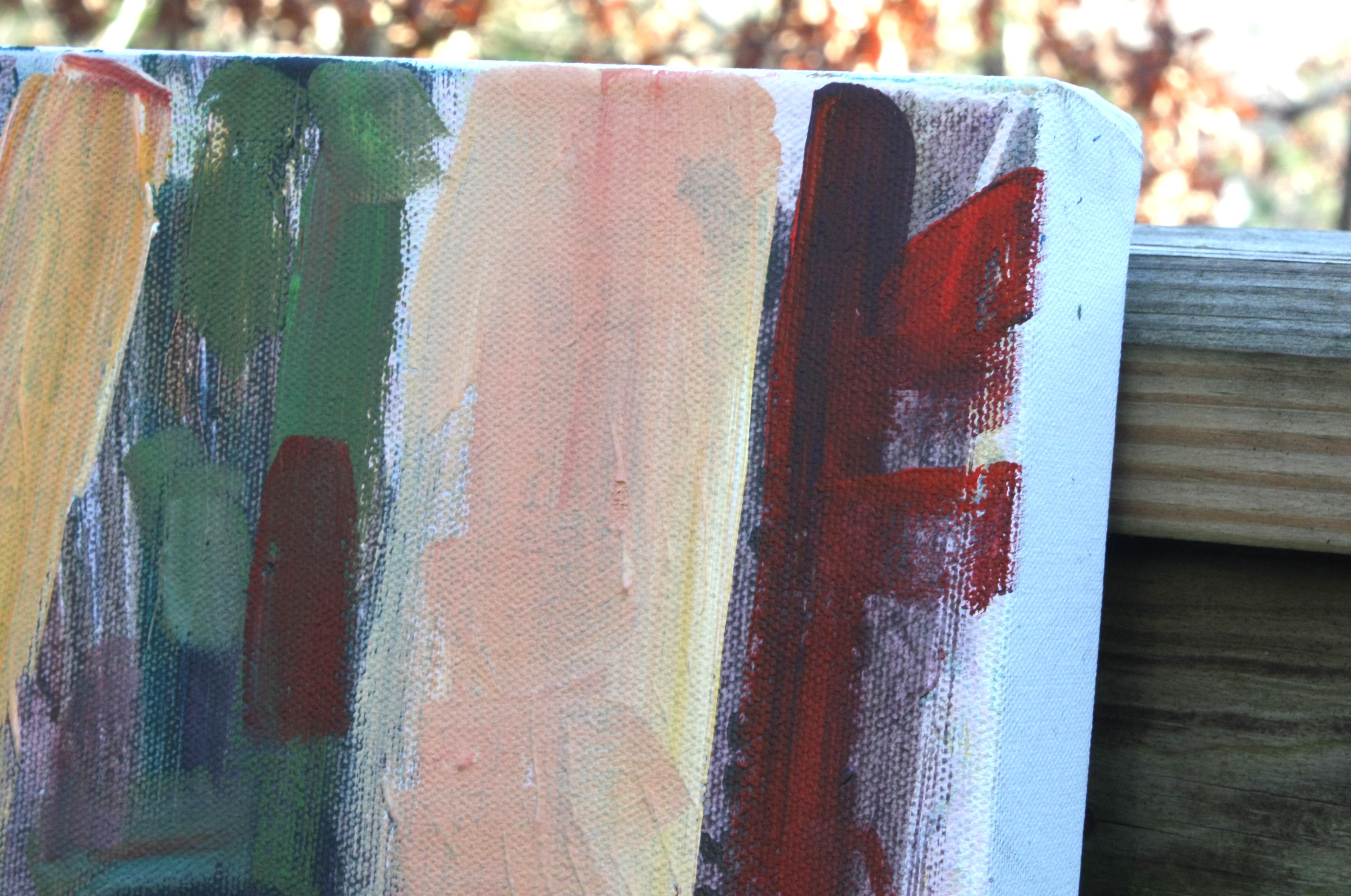 Wood, Pittura originale - Painting di Robert Hofherr