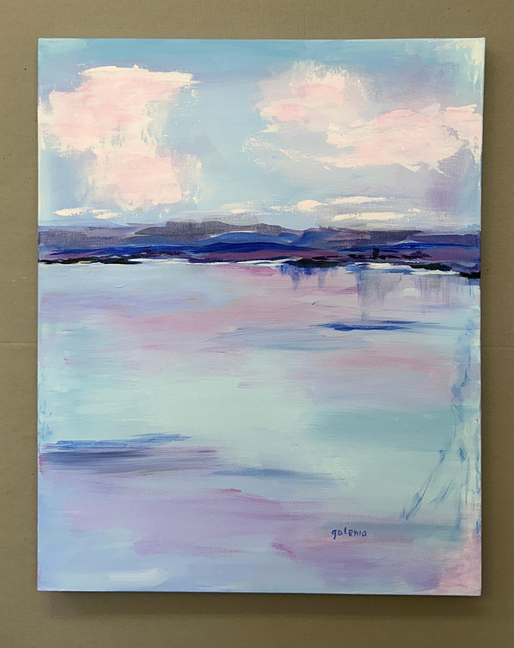 <p>Artist Comments<br />Soft pastel hues flow across the tranquil waters as wispy clouds drift lazily overhead. Thereâ€™s nothing quite like setting sail on Lake Champlain in Upstate New York on a cool day. The steady breezes fill the air, and a