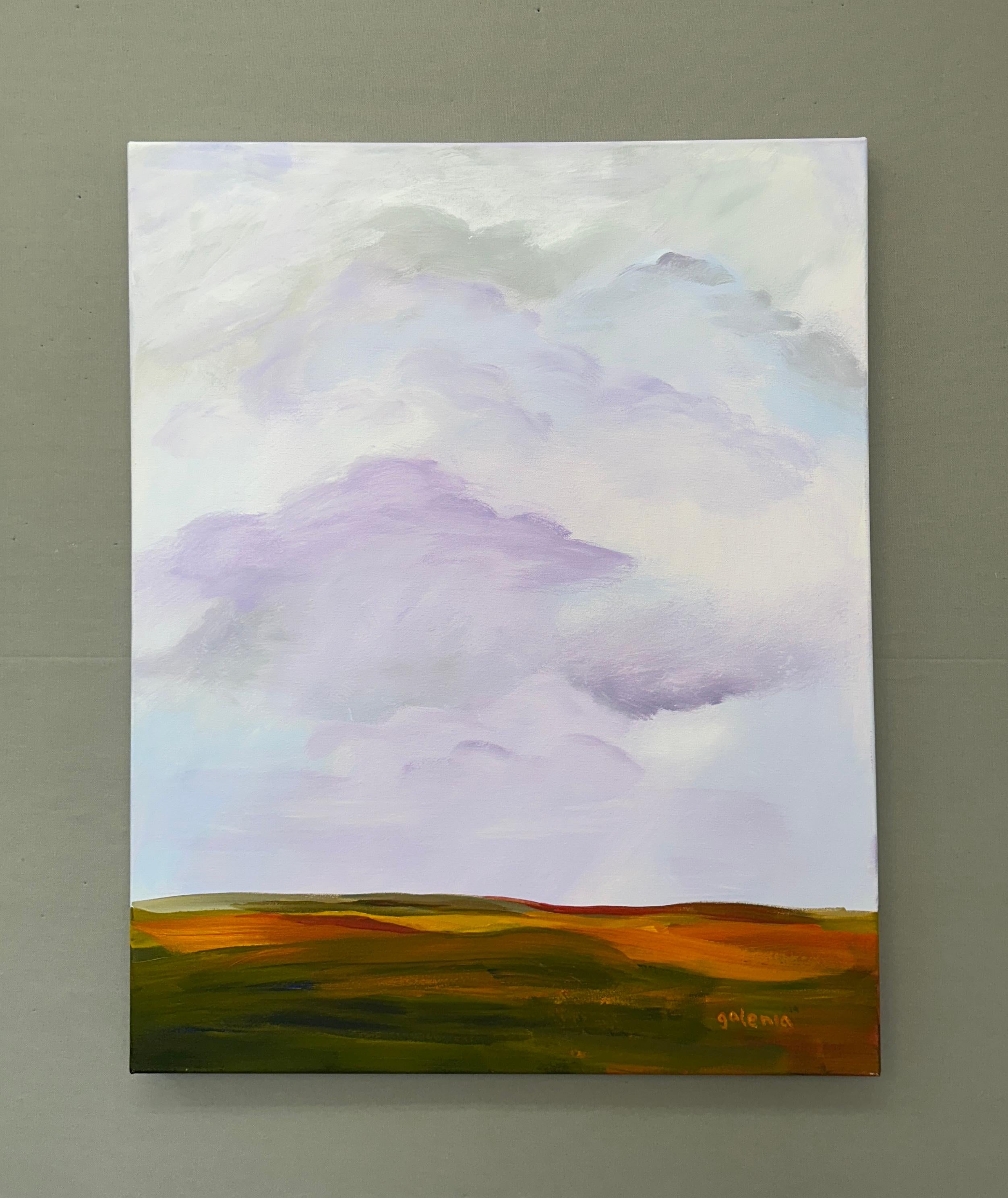<p>Commenti dell'artista<br />Il cielo e le nuvole possono essere imprevedibili e non offrono previsioni certe sul tempo che verrà. Un assembramento di nuvole scure può far pensare alla pioggia o a una frescura rinfrescante. In questo pezzo,