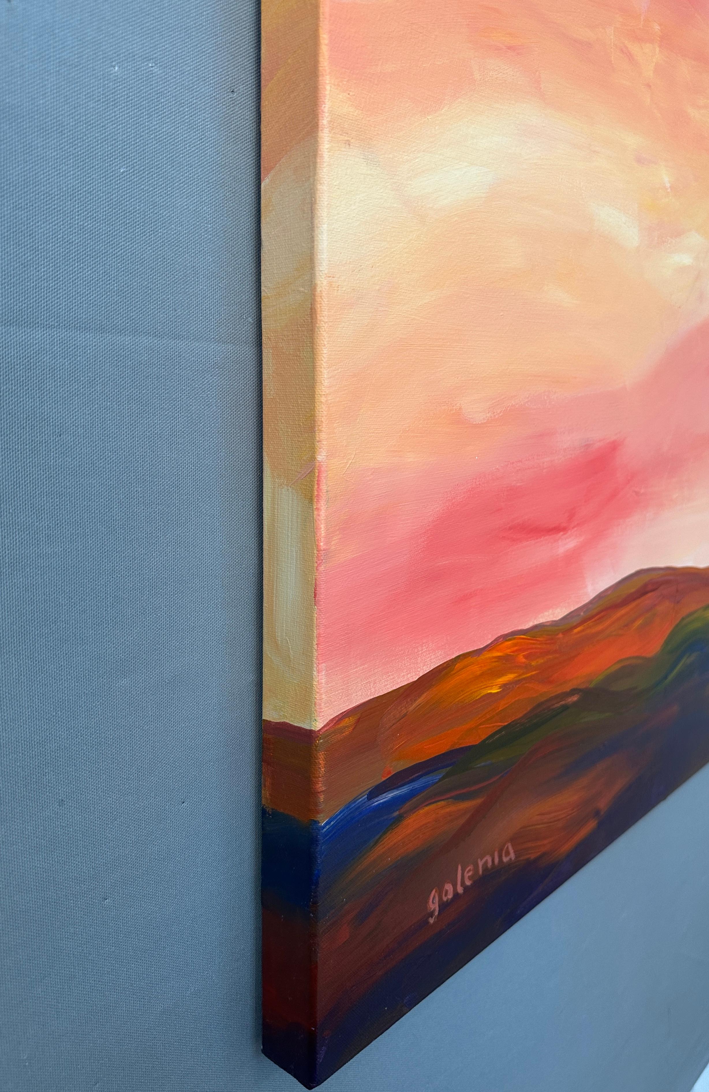 Mañana en el Alto Desierto, Pintura Original - Painting de JoAnn Golenia