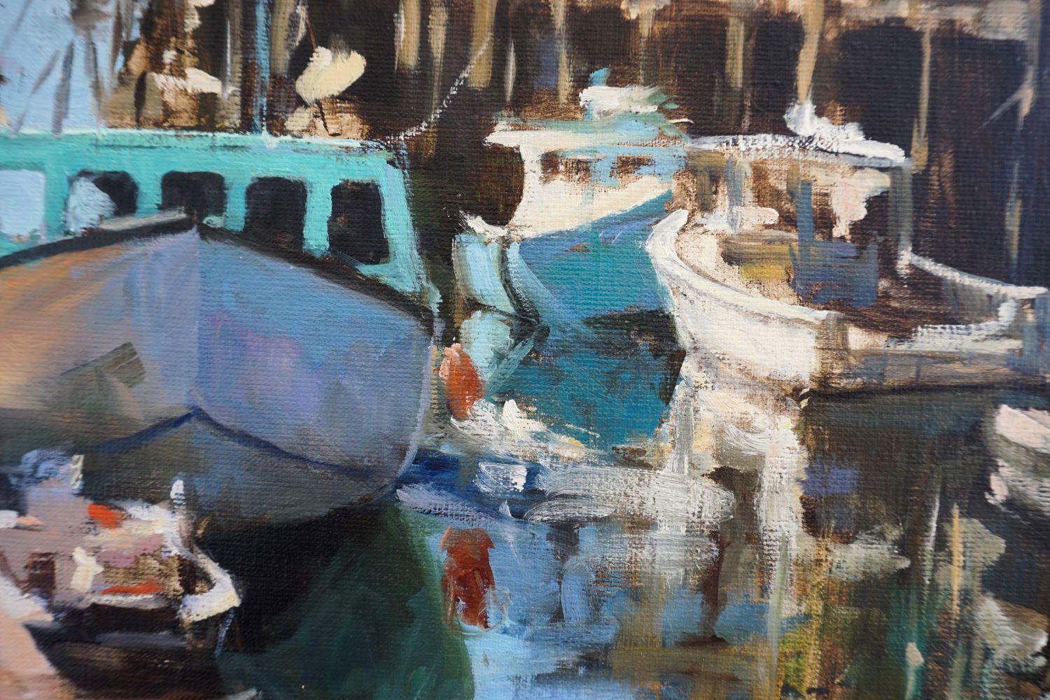 Puerto Viejo, Pintura al óleo en venta 1