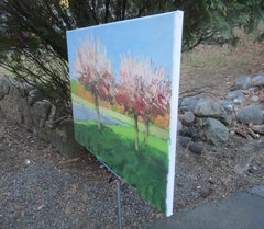 Blooming Trees, Original Painting