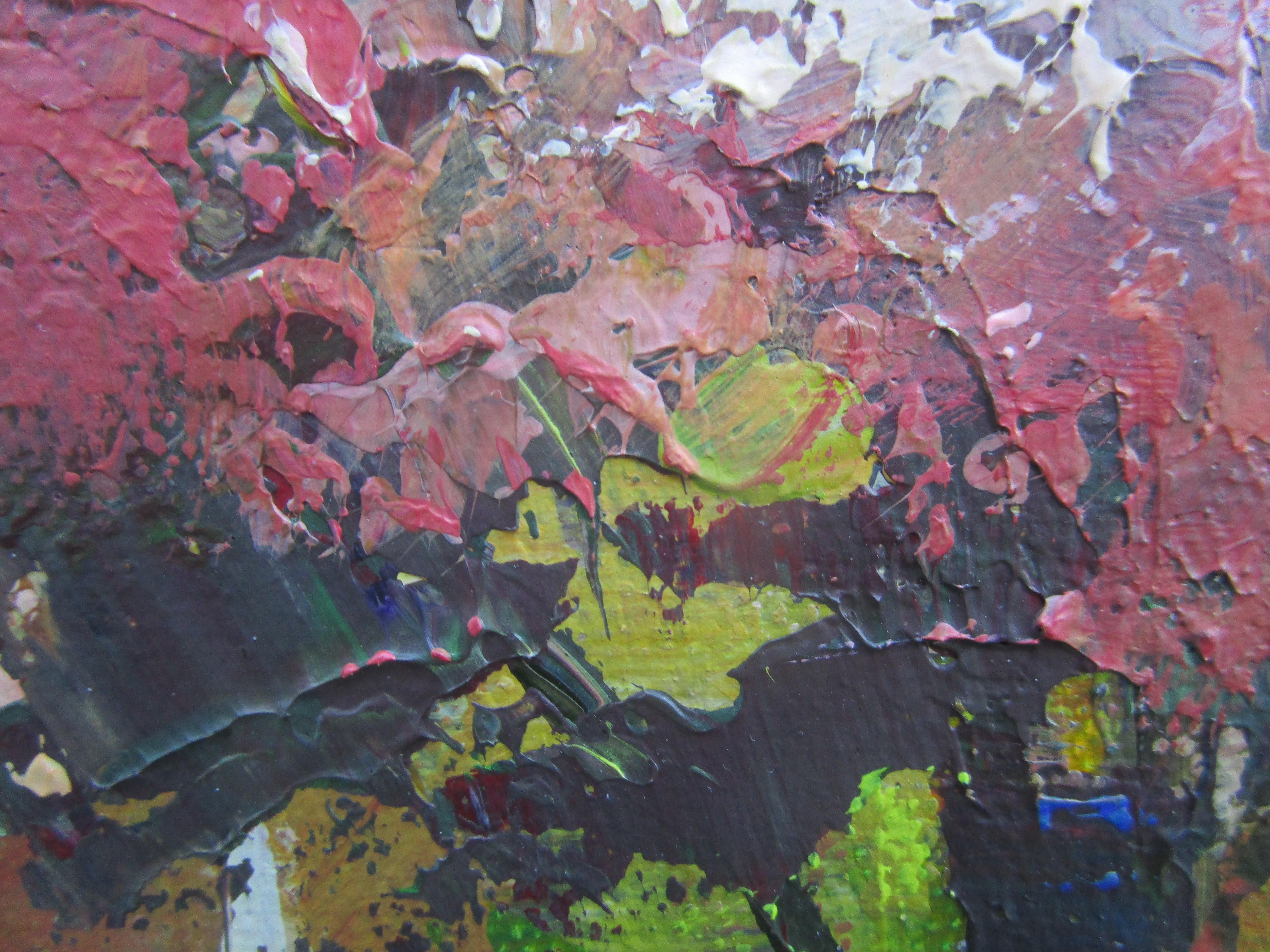 Blooming Trees, Original Painting For Sale 1