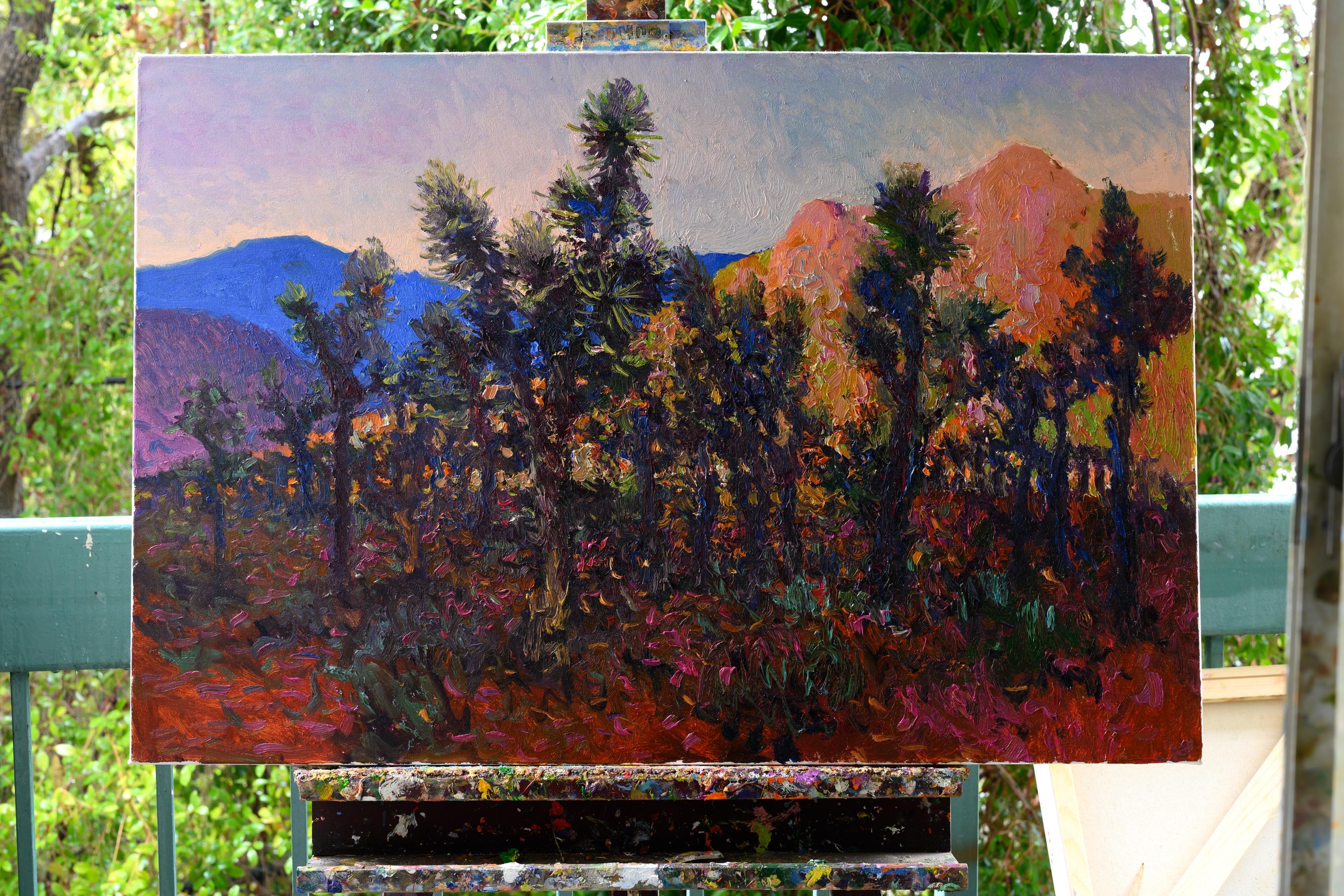 <p>Commentaires de l'artiste<br />Les déserts de montagne sont devenus une source d'inspiration pour l'artiste Suren Nersisyan. Les couleurs frappantes et les contrastes dramatiques au coucher du soleil créent une scène vibrante et dynamique. Cette