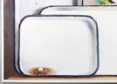 Cliff Face Nest, Original Painting