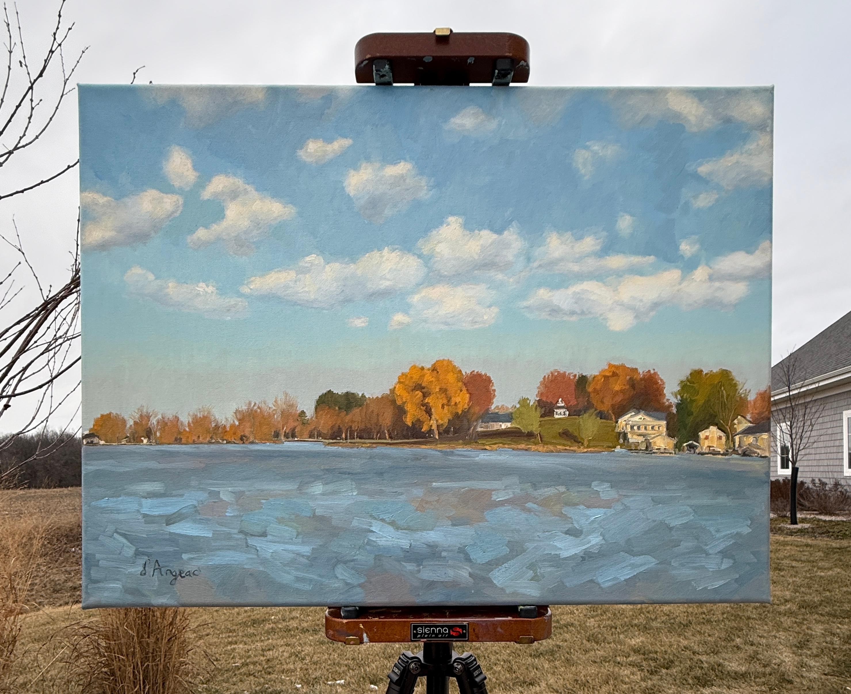 <p>Comentarios del artista<br />Los lagos de Wisconsin se transforman con cada estación, ofreciendo una inspiración infinita. Cada mes aporta una luz, unos colores y unas texturas únicos, creando un paisaje en constante cambio. La artista Karen