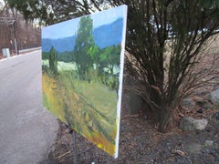 Tracks in the Field, Original Painting