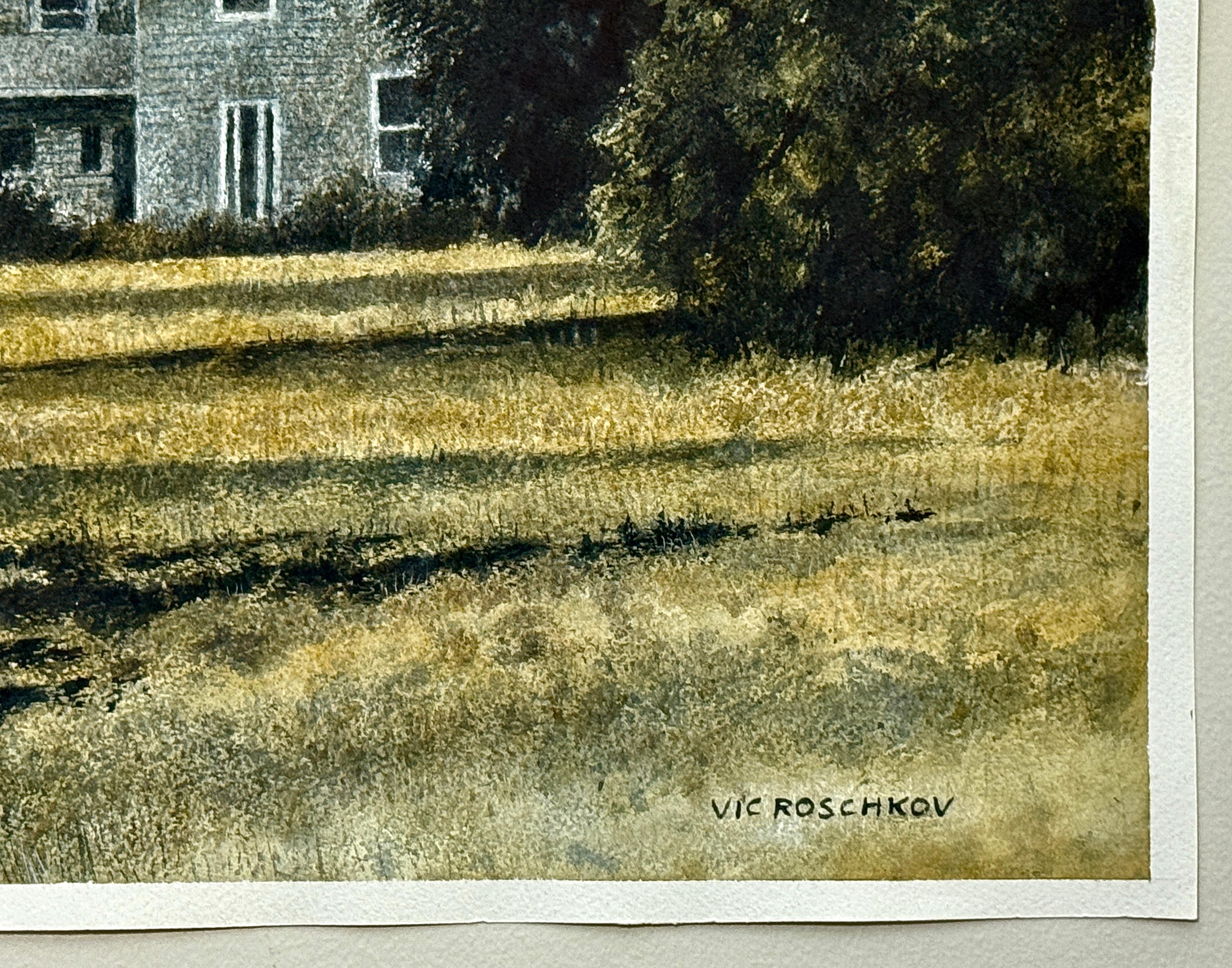 Hidden Away, Originalgemälde (Realismus), Art, von Vic Roschkov