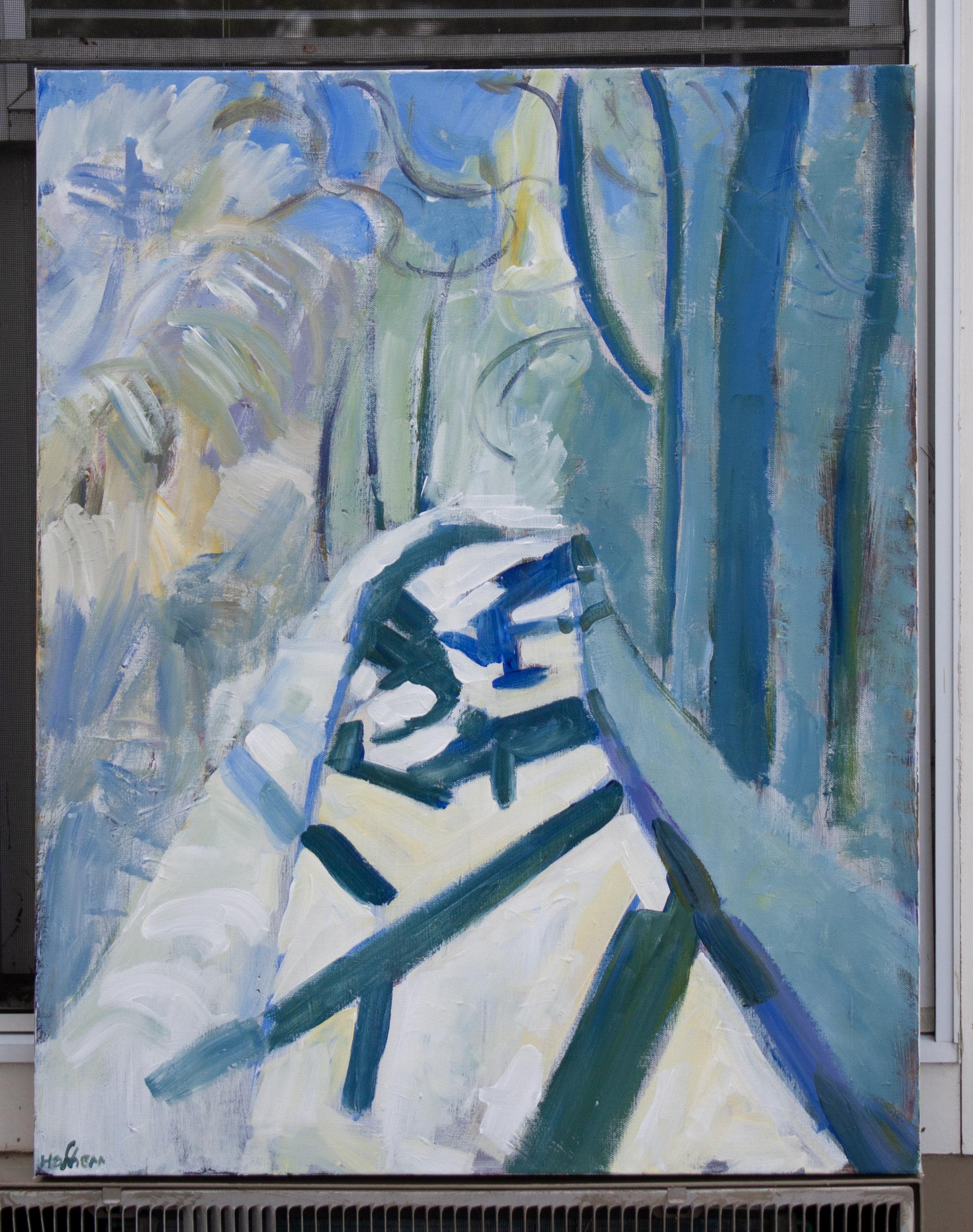 <p>Artist Comments<br />Inspired by artist Robert Hofherr's personal photo, this piece simplifies detail to make a bold and striking composition. Solid, substantial shadows replace ordinary representation, offering a unique perspective. A limited