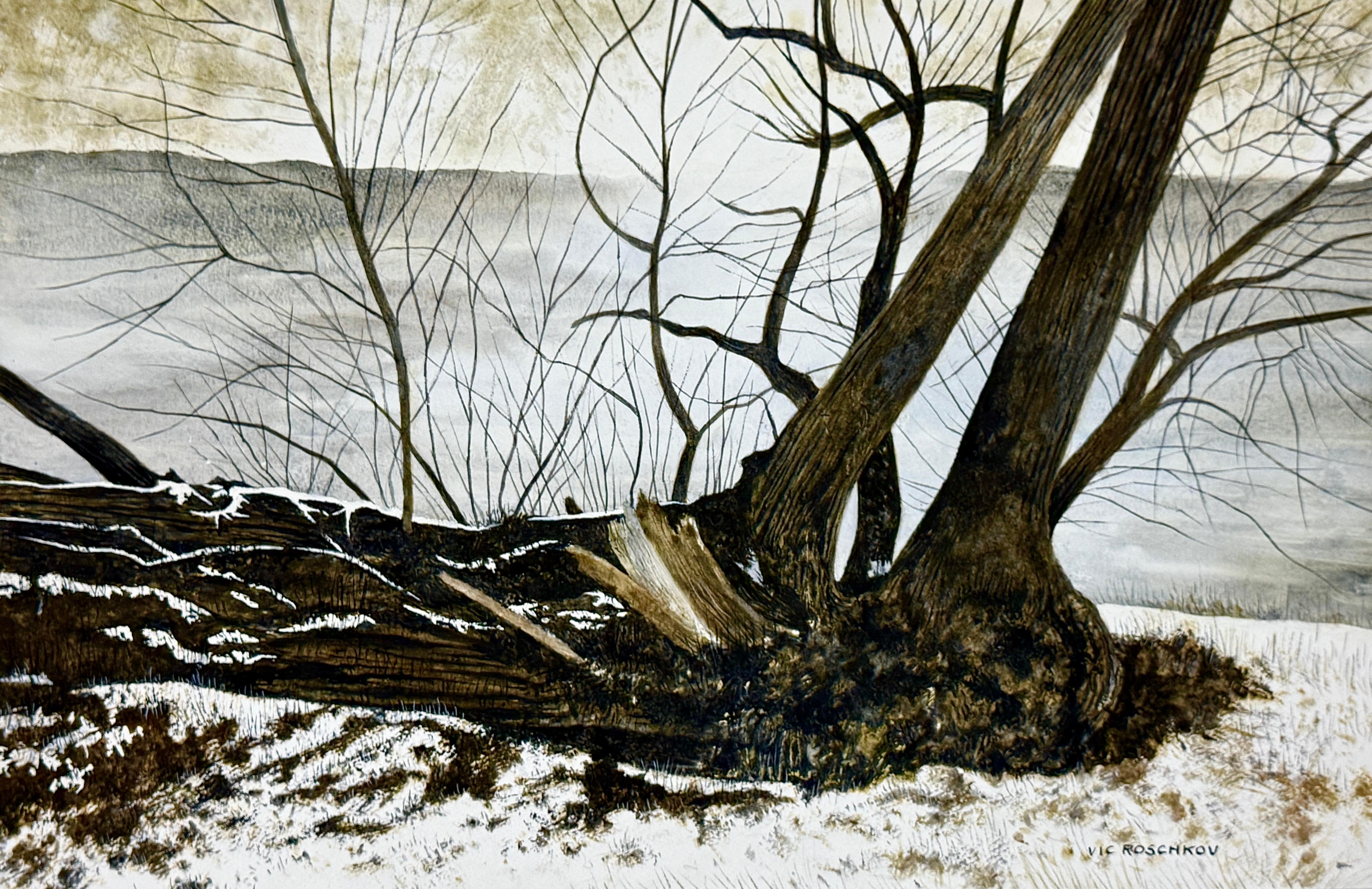 Along the River, Originalgemälde