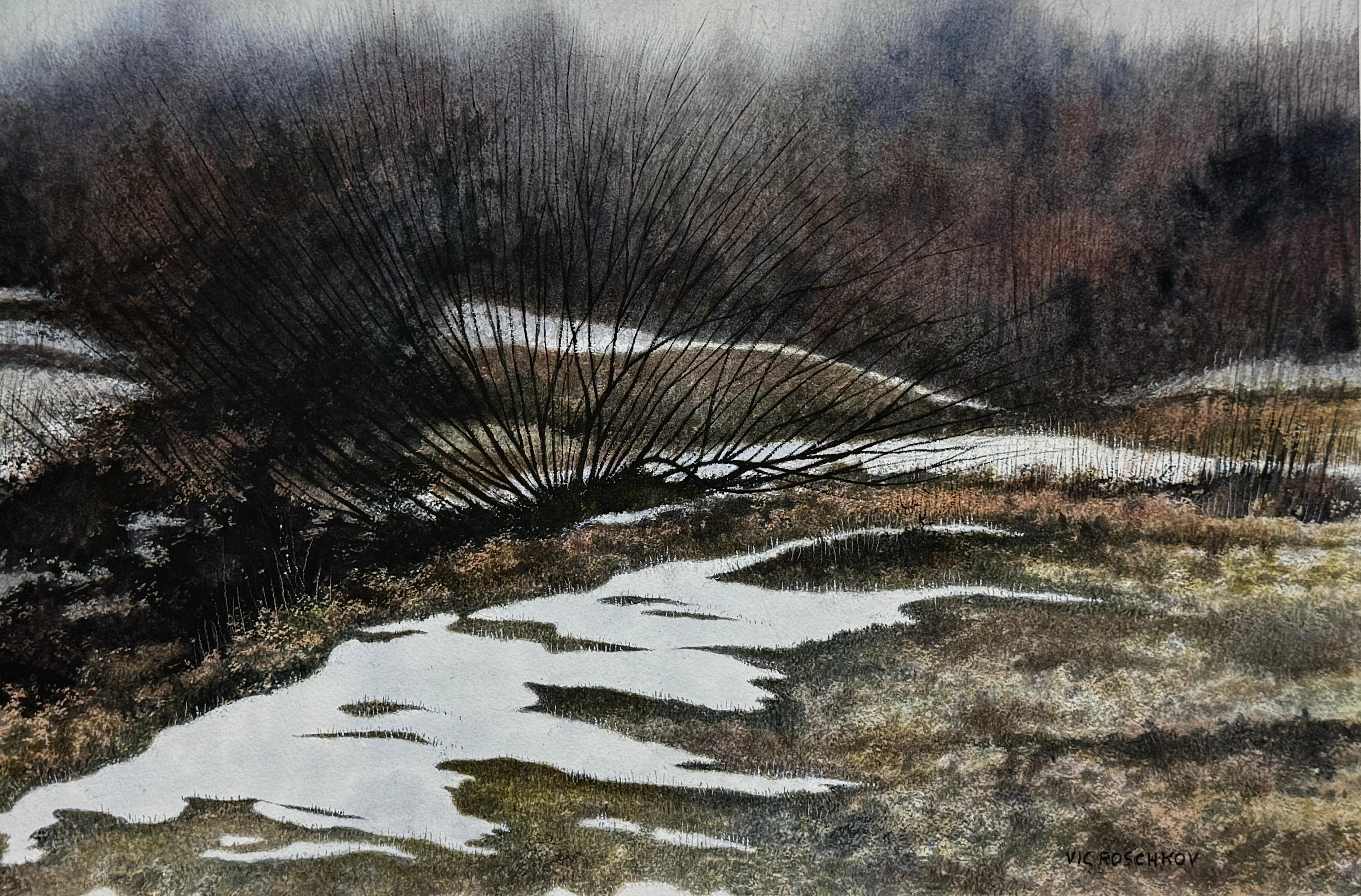 Last Snow, Originalgemälde
