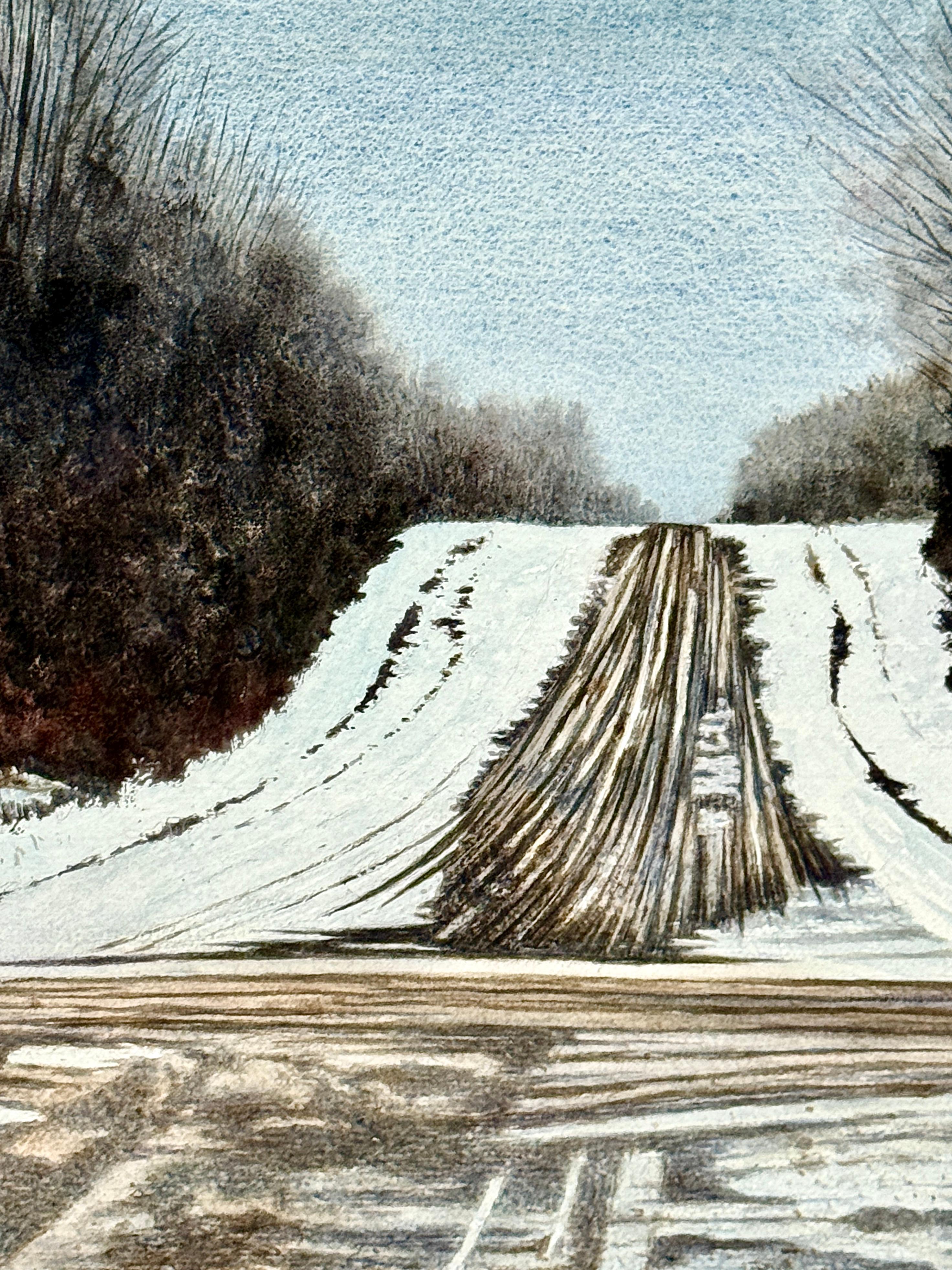 Middle of Nowhere, Originalgemälde im Angebot 1