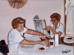 L'ora della colazione, dipinto originale