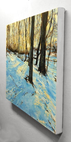 As the Sun Sets, Oil Painting