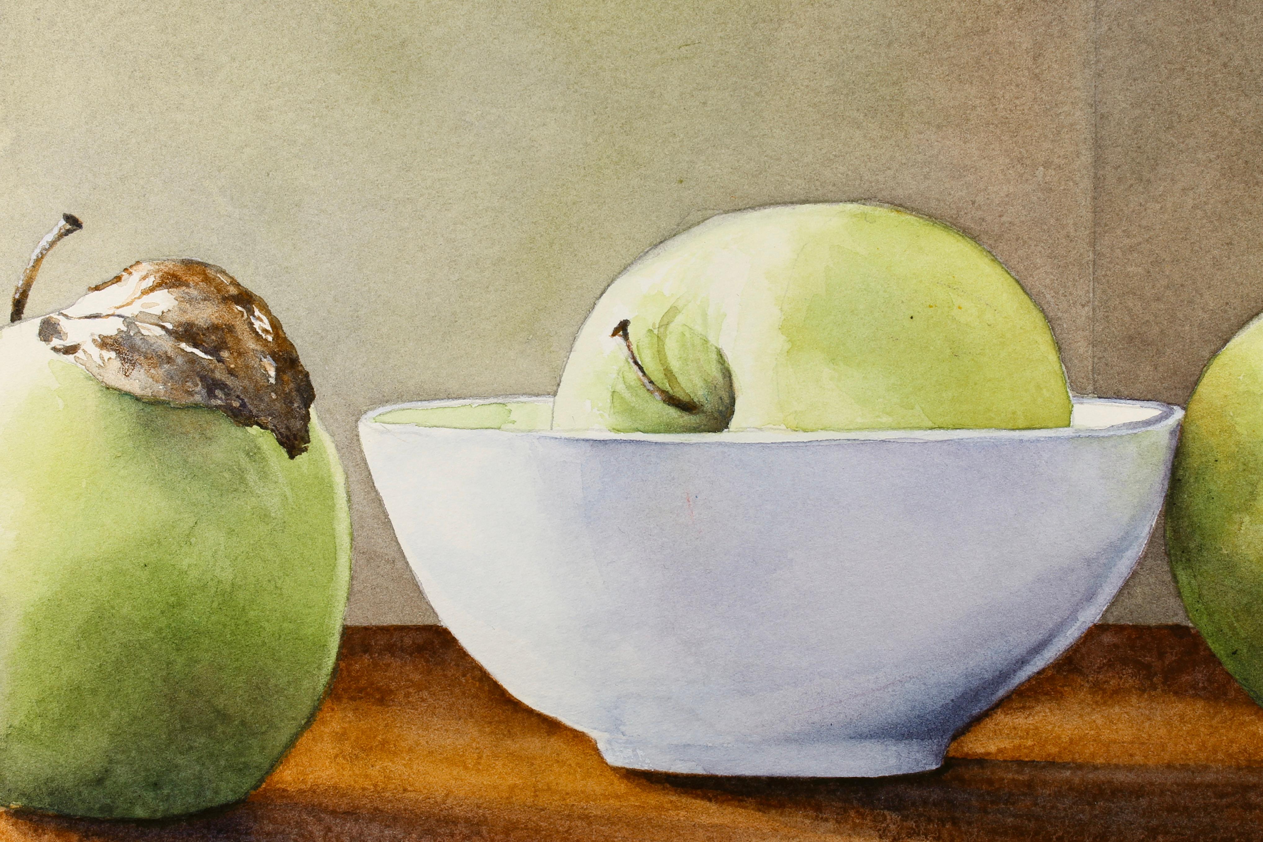 Family Tree, Original Painting - Brown Still-Life by Dwight Smith