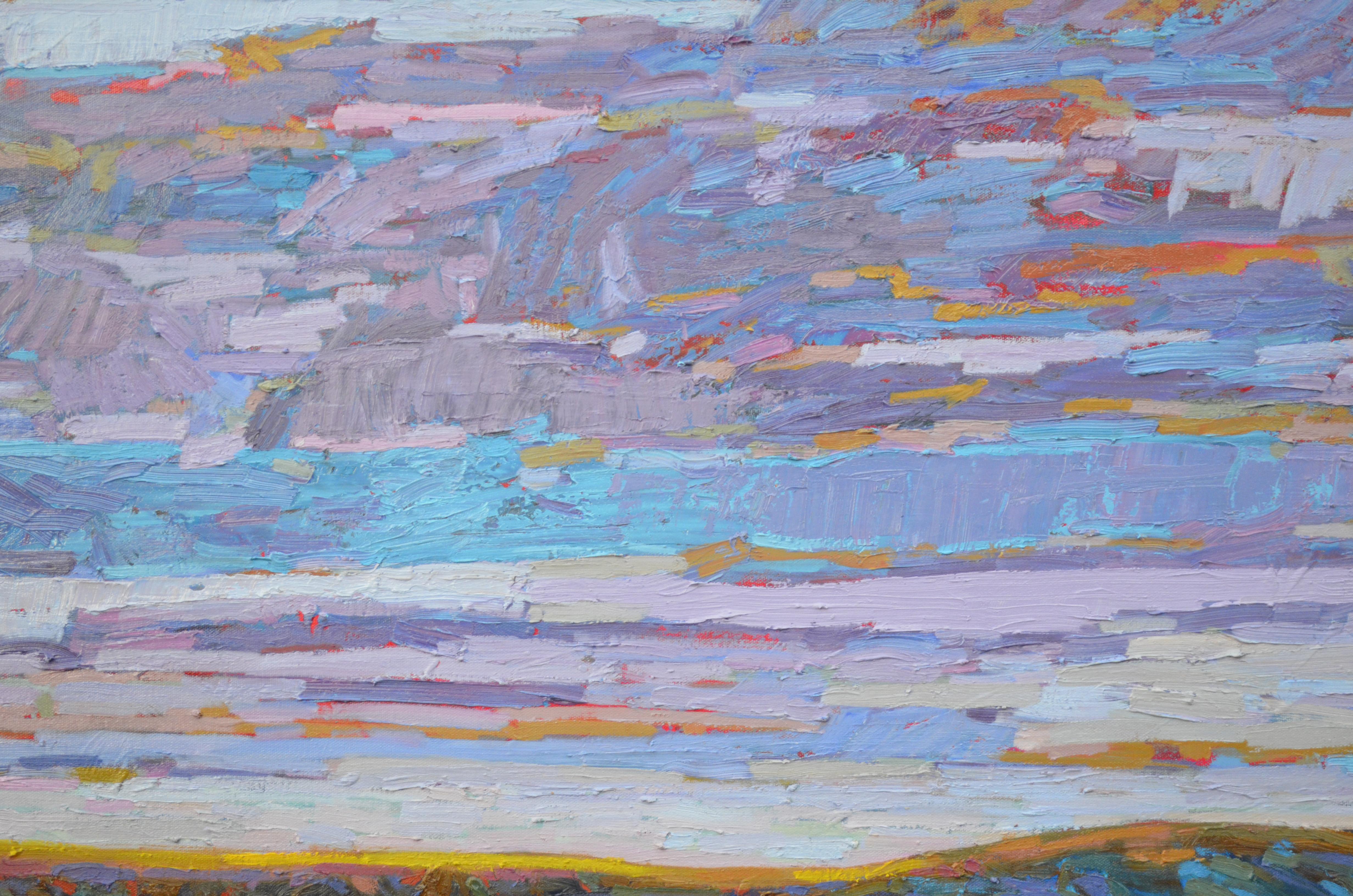 Rolling Fields and Skies, Oil Painting For Sale 1