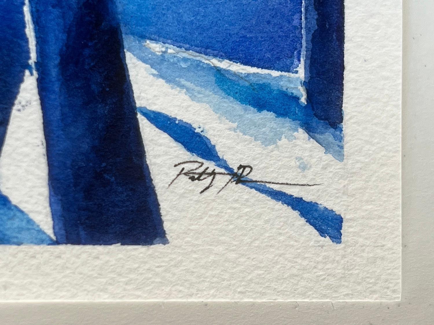 Winter Blues, Original Painting - Art by Patty Phan