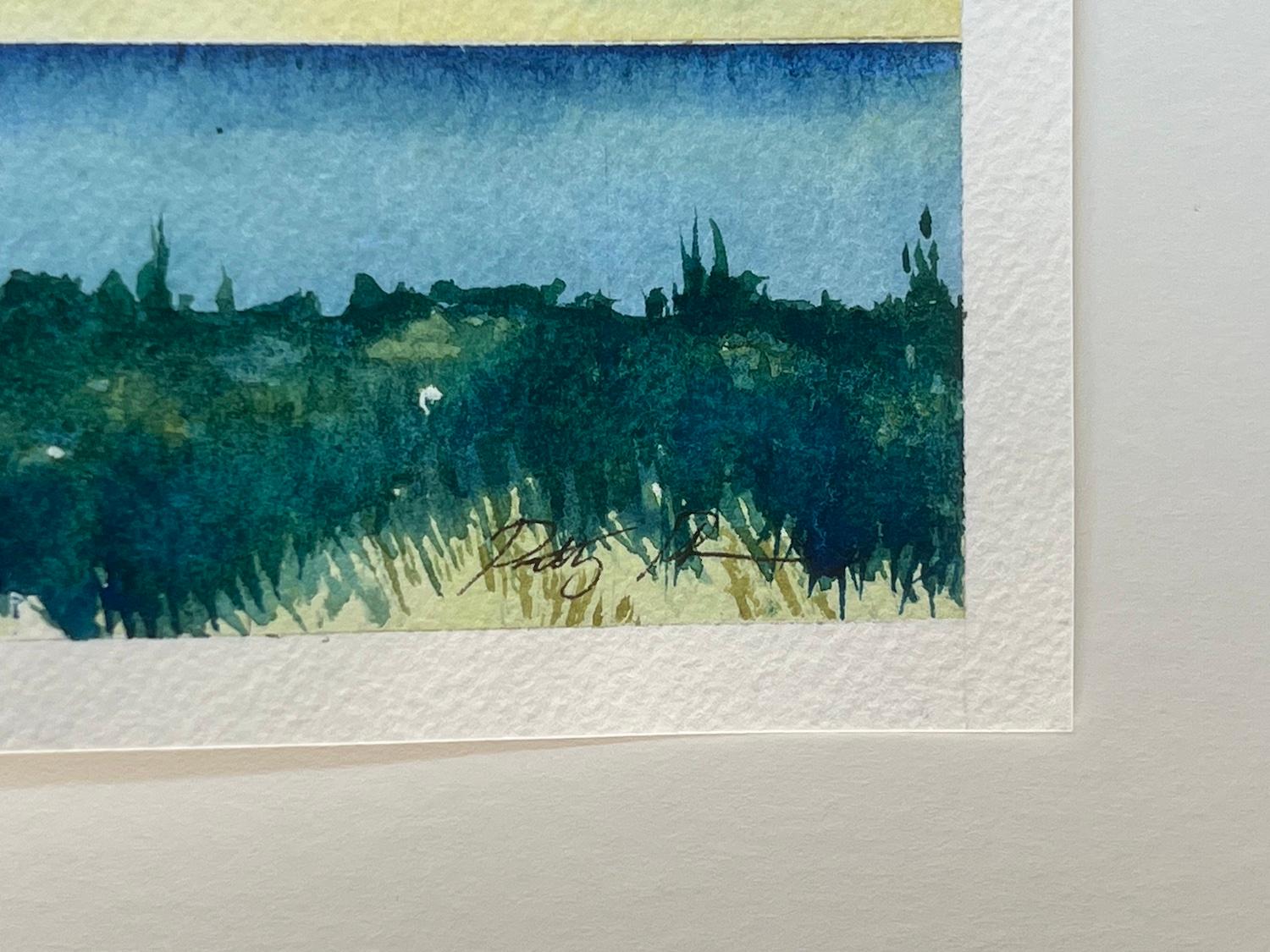 Blu Pacifico, Pittura originale - Art di Patty Phan