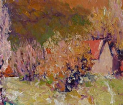 Before the Trees Become Green, Oil Painting