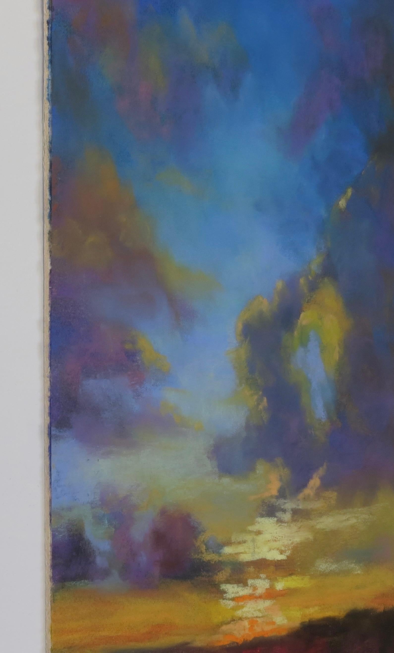 Velo del crepuscolo, dipinto originale - Art di Joanie Ford