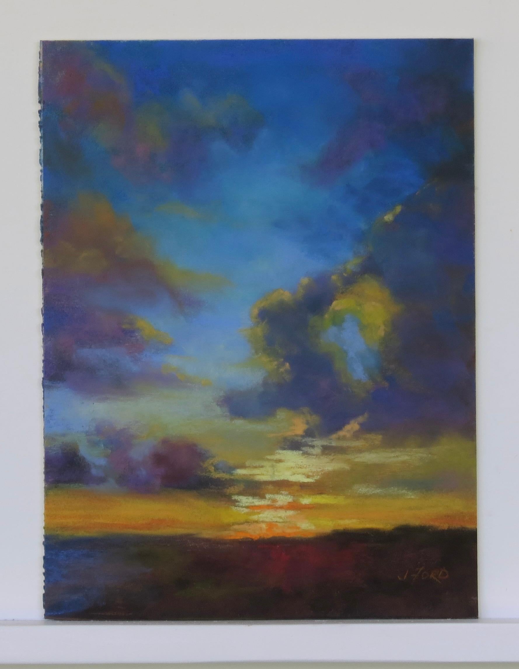 Velo del crepuscolo, dipinto originale - Art Impressionismo di Joanie Ford