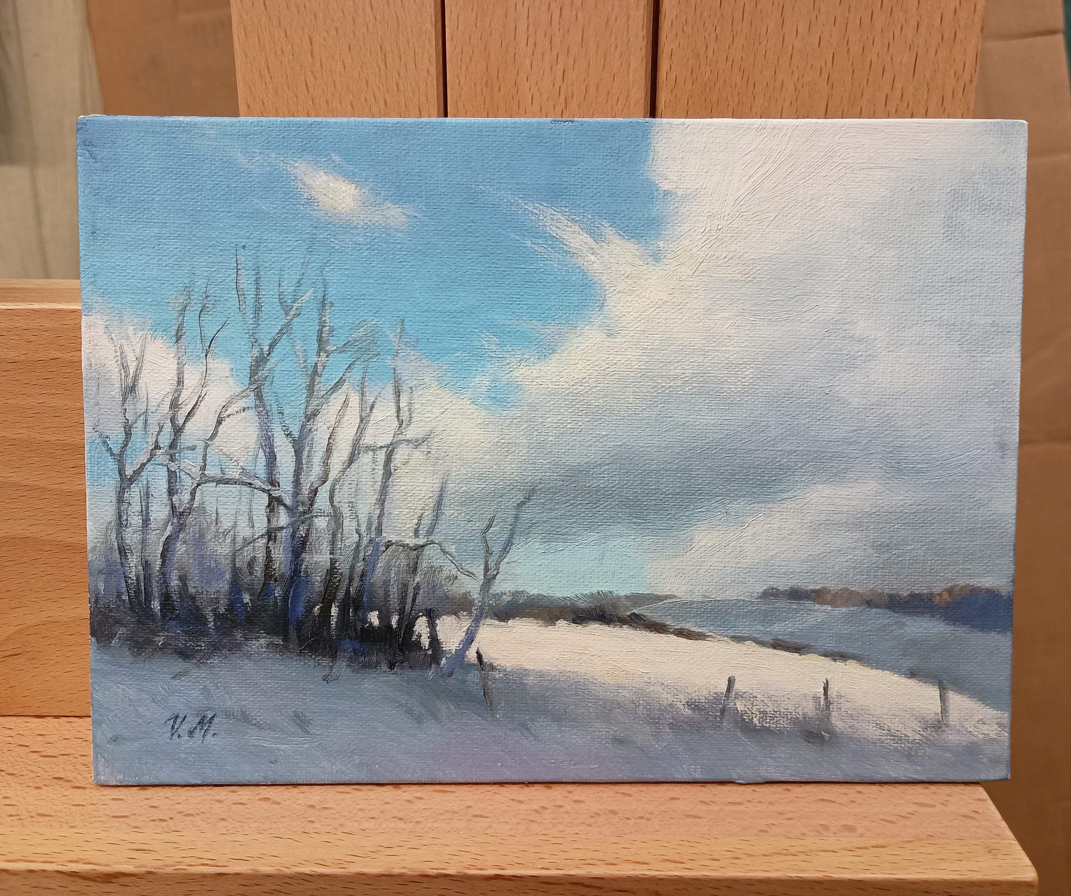 Éternité, peinture à l'huile - Impressionnisme Painting par Viktoria Majestic