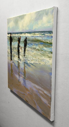 The Catch, Oil Painting