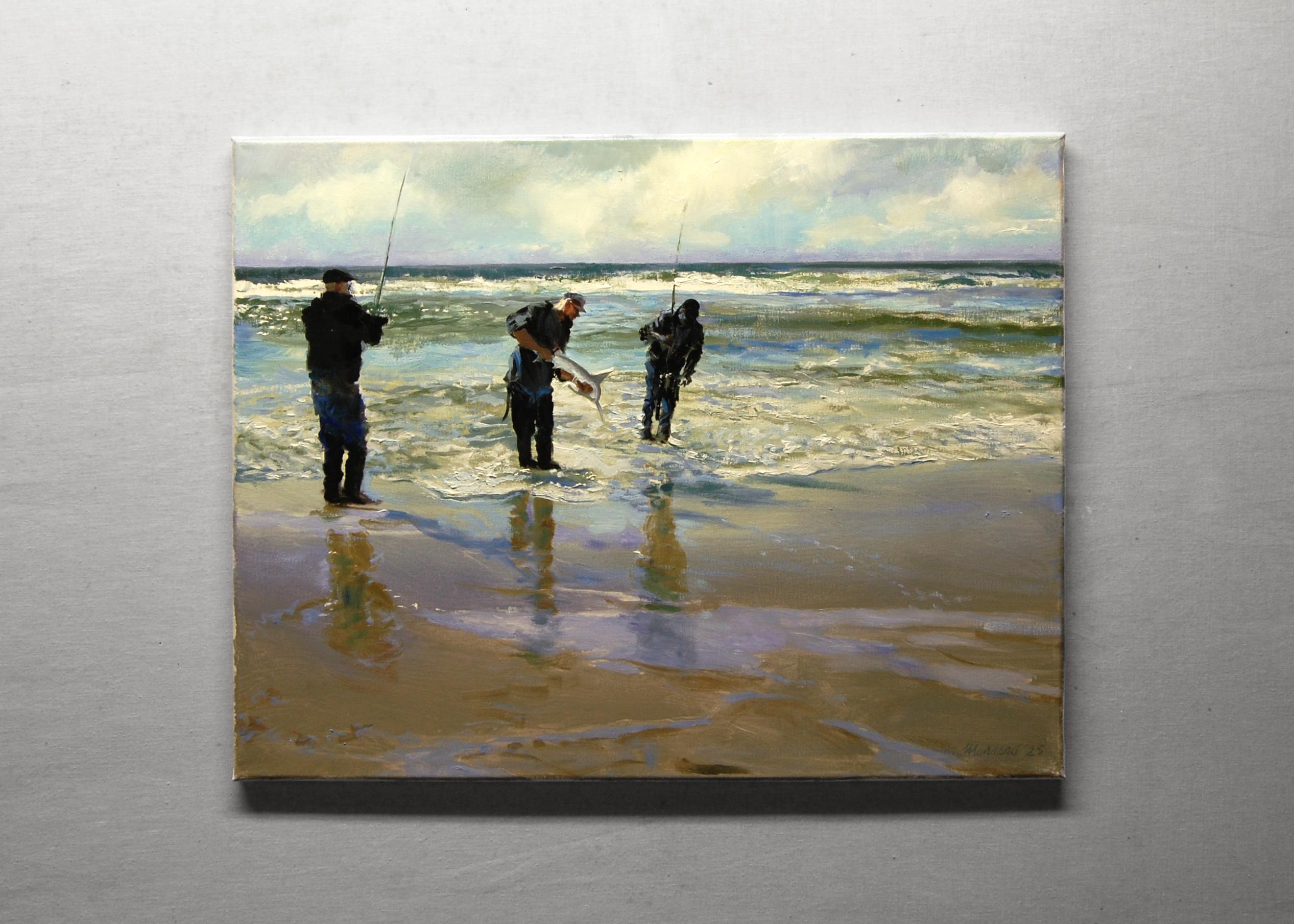 La cattura, Pittura a olio - Painting Impressionismo di Onelio Marrero