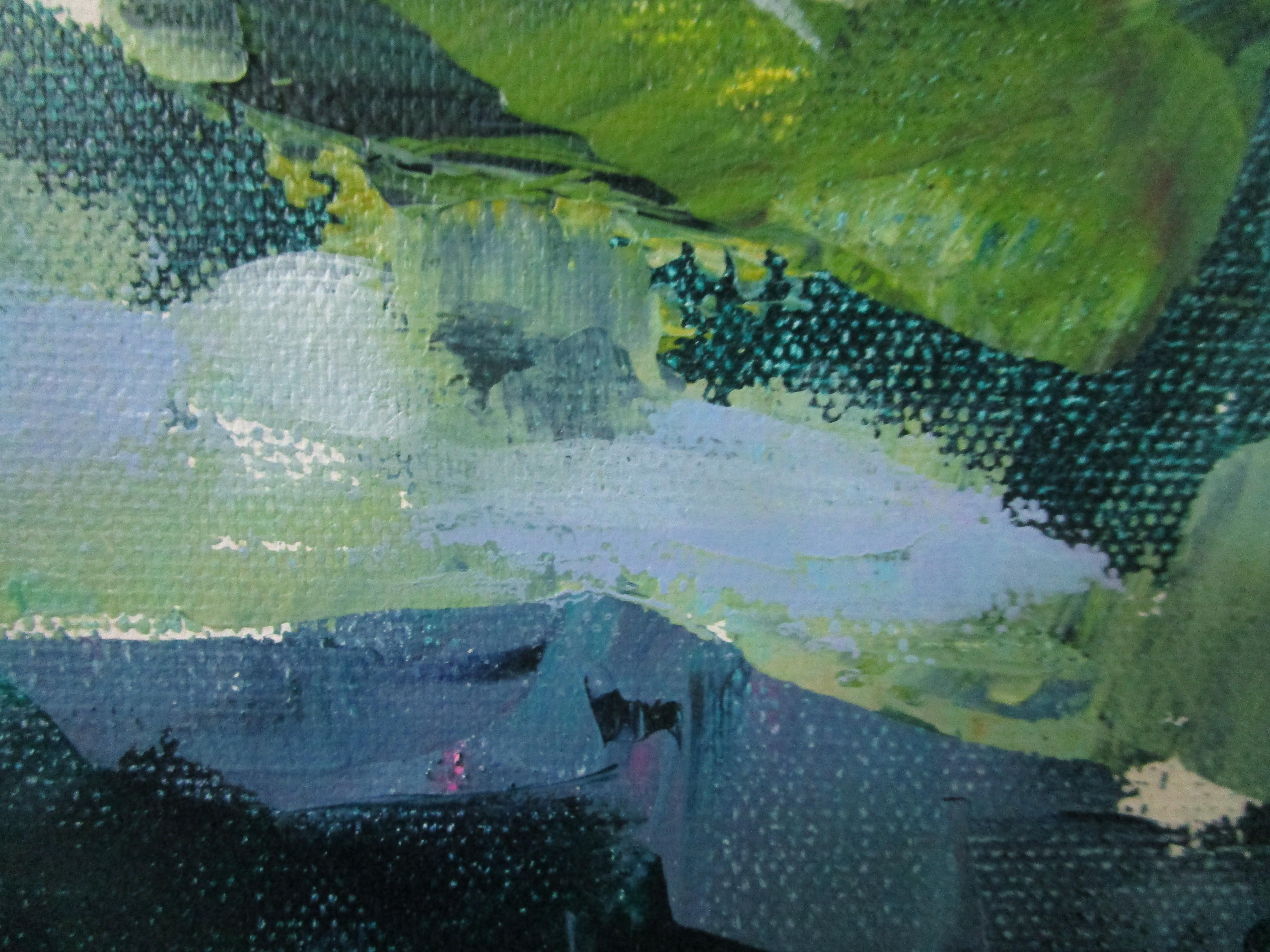 Sentiero verso le montagne, Provenza, Pittura originale in vendita 1