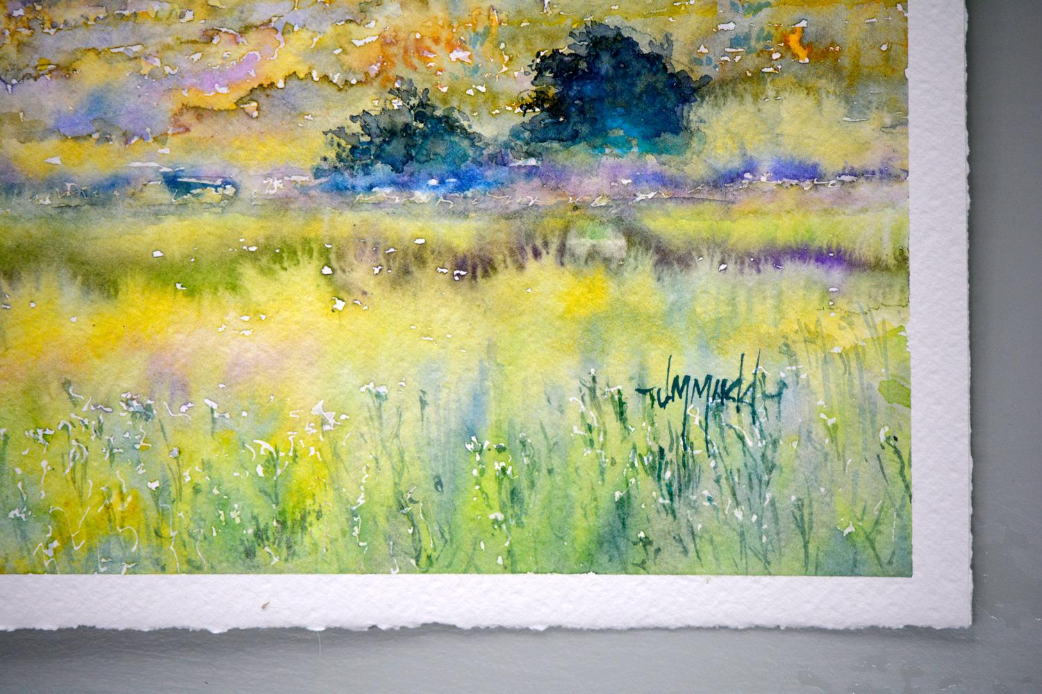 Cades Cove, Pintura Original - Art de Judy Mudd