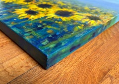 Field of Sunflowers, peinture originale