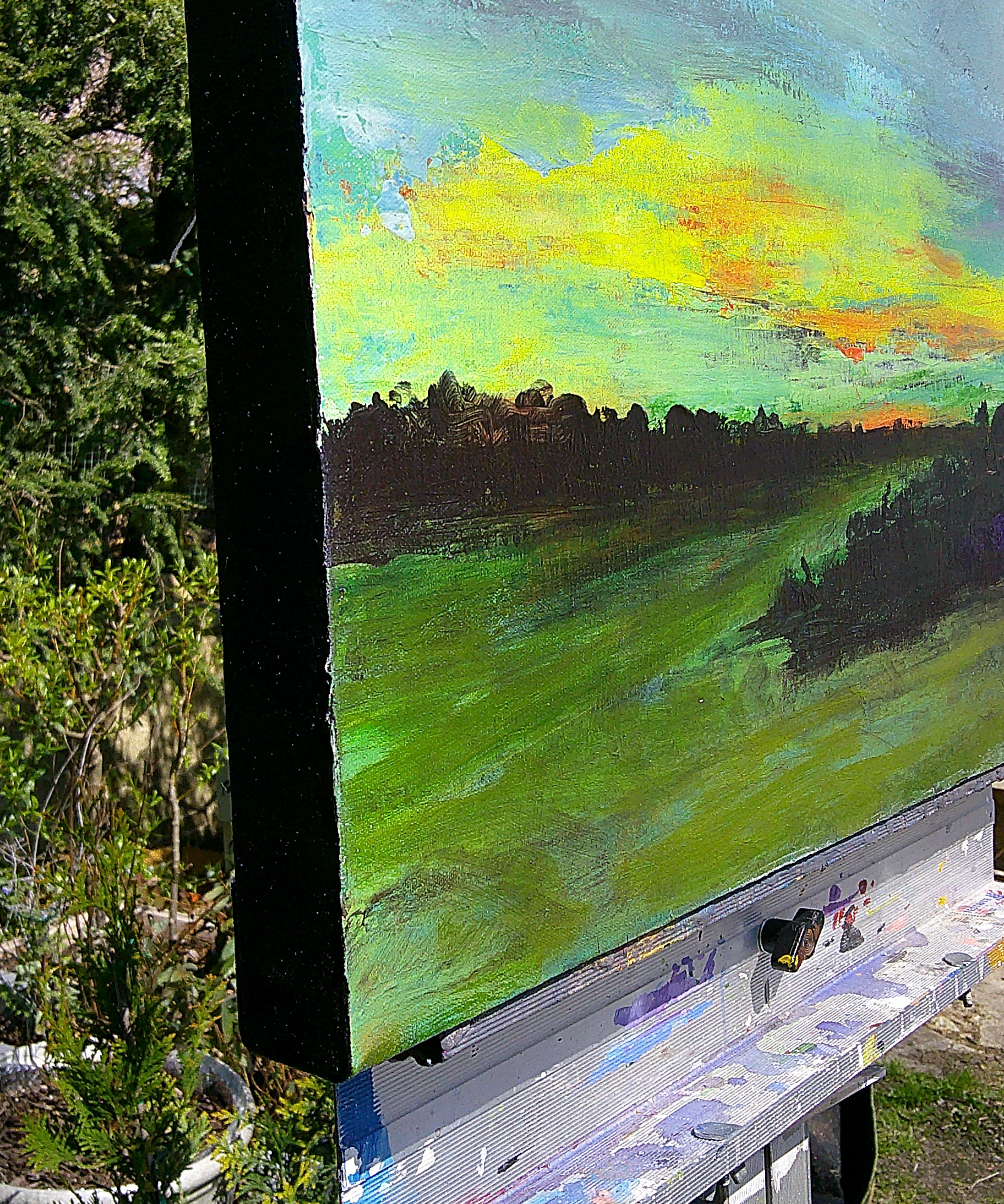 Dreamscape, Original Painting - Impressionist Art by Benjamin  Thomas