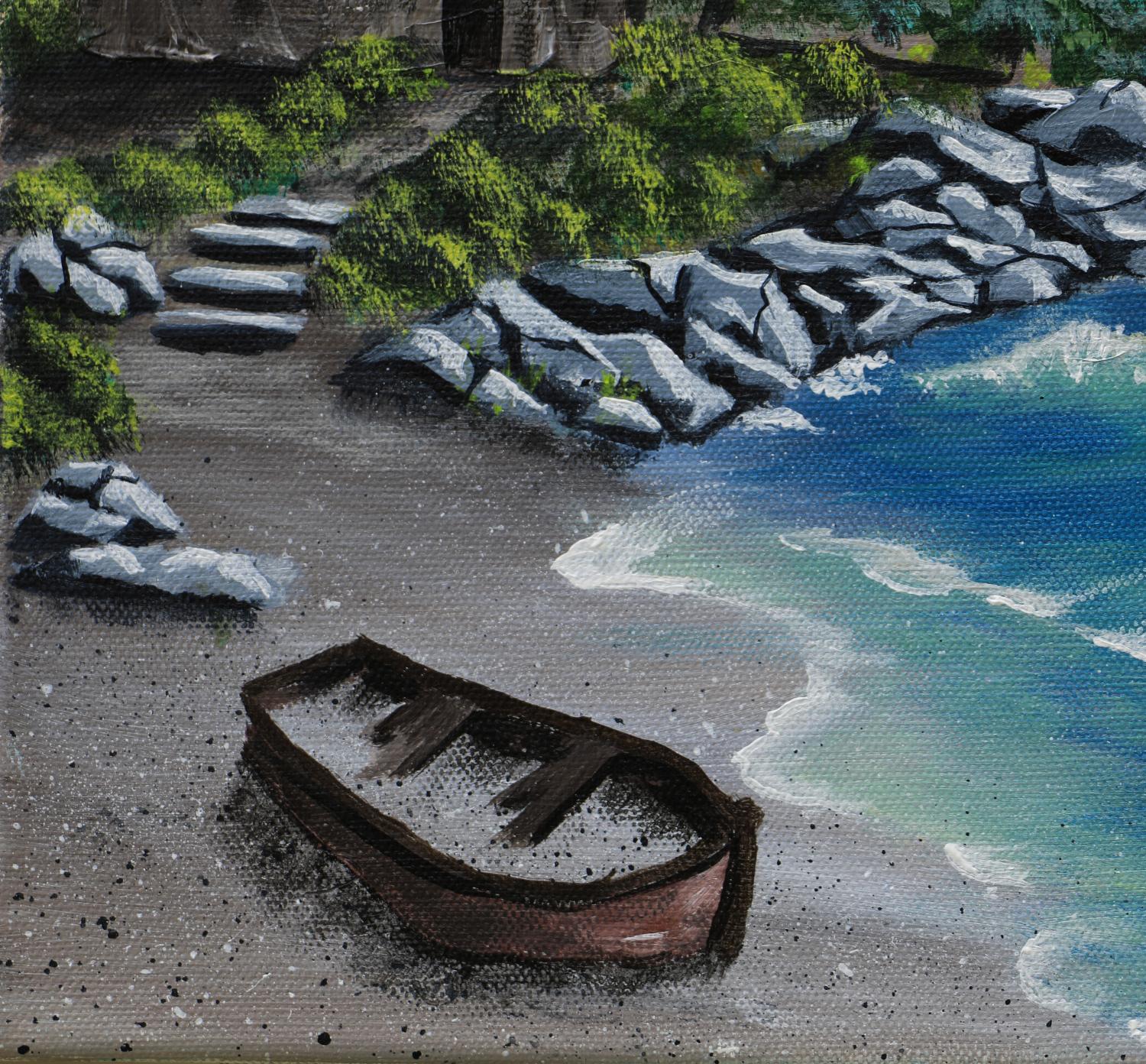 Whispering Tide, Original Painting For Sale 1