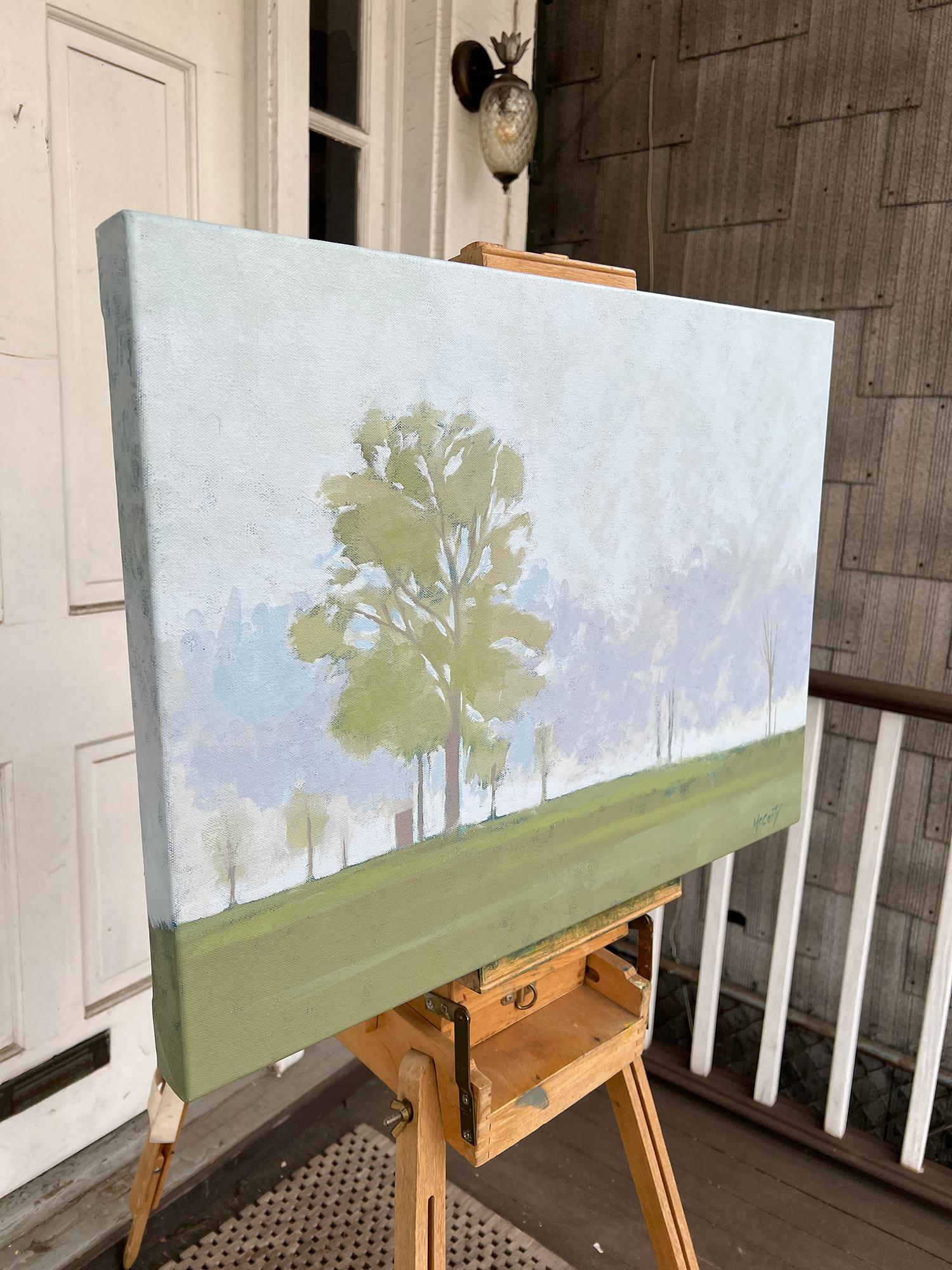 Parkleuchte, Ölgemälde (Impressionismus), Art, von Brian McCarty