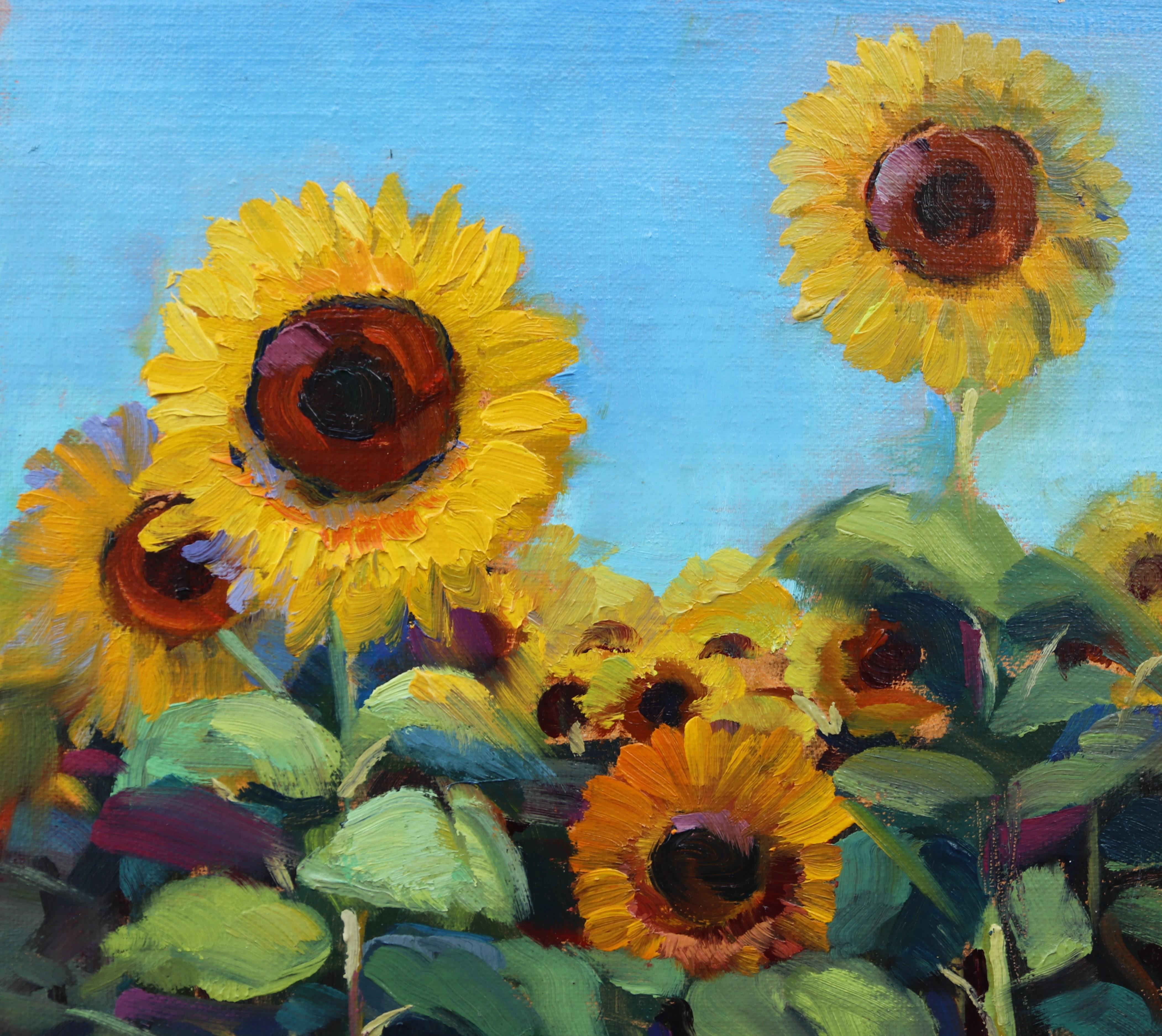 Sunny Day, Ölgemälde im Angebot 1