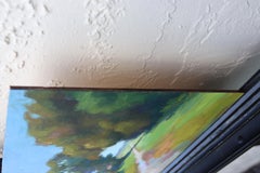 Il sentiero, Pittura a olio