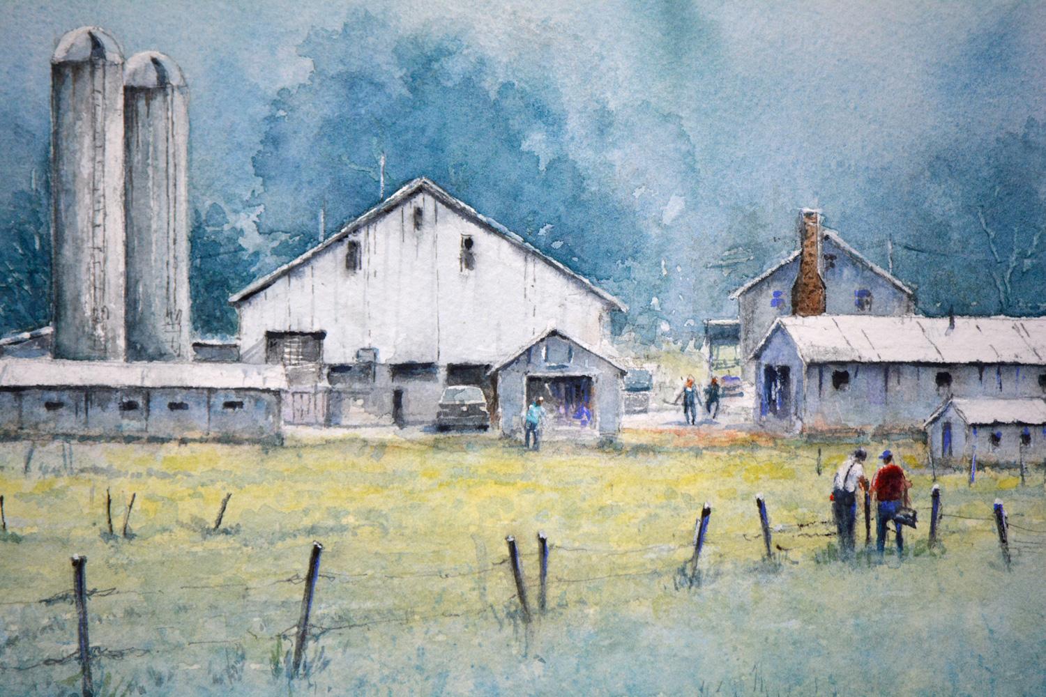 Las Horas de la Mañana, Pintura Original en venta 1