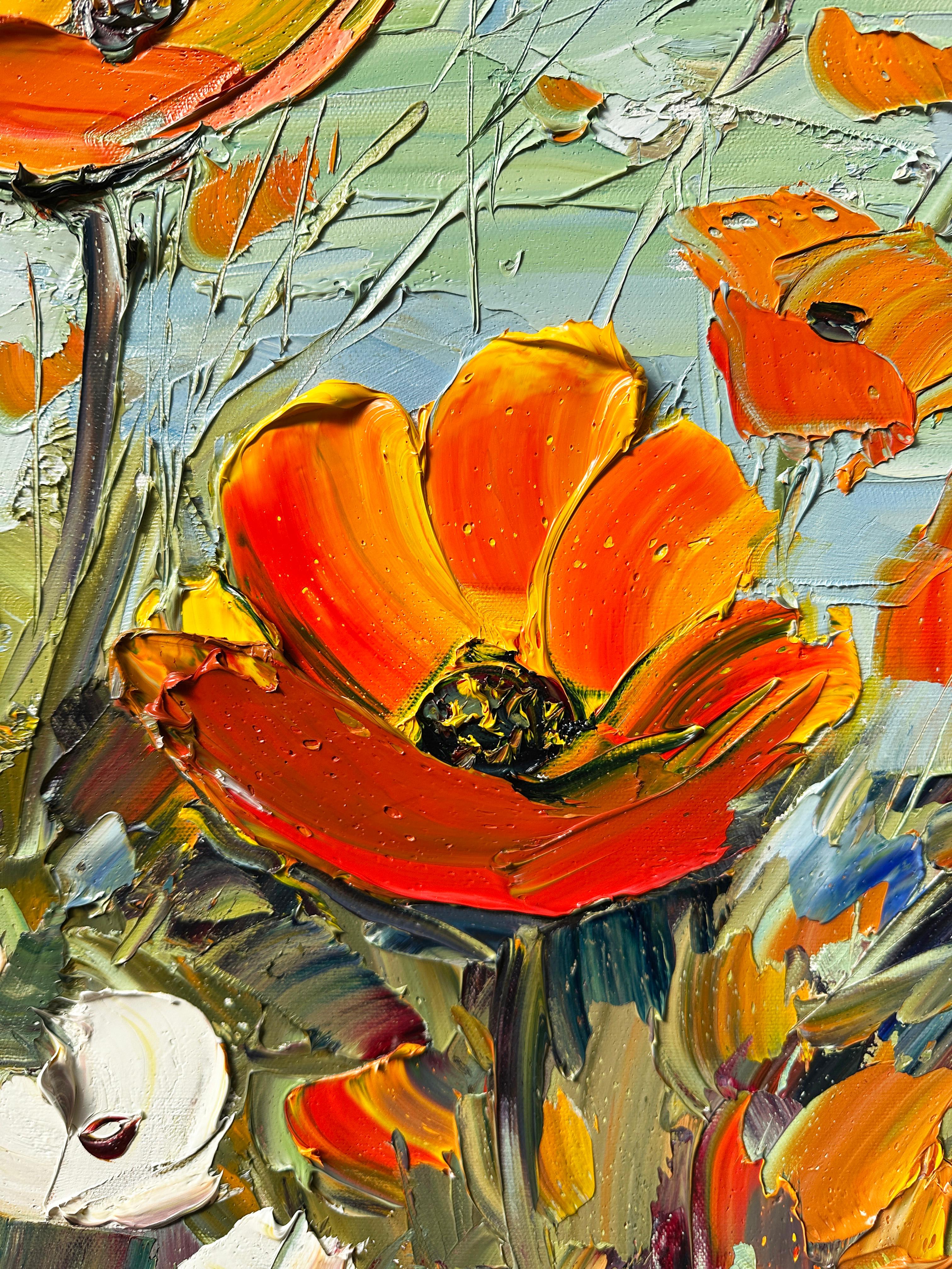 Wildflower Coast, Oil Painting For Sale 1