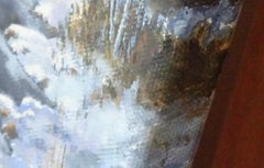 Restes de l'automne, peinture à l'huile