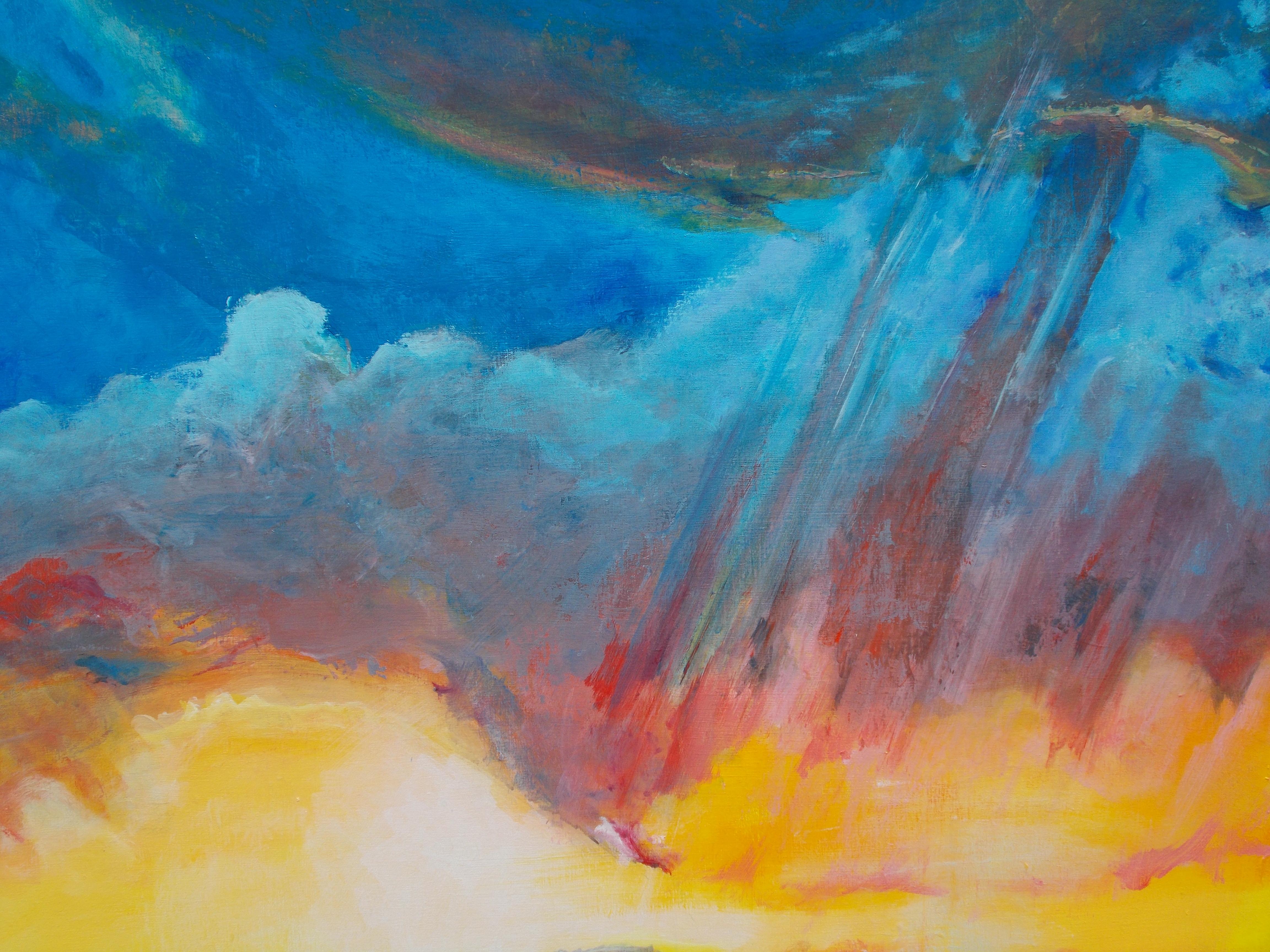 Sky on Fire, Original Painting For Sale 1